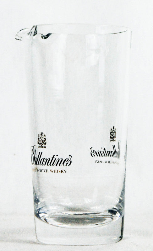 Ballantines Whisky Pitcher Caraffa con beccuccio "Finest Scotch" in vetro