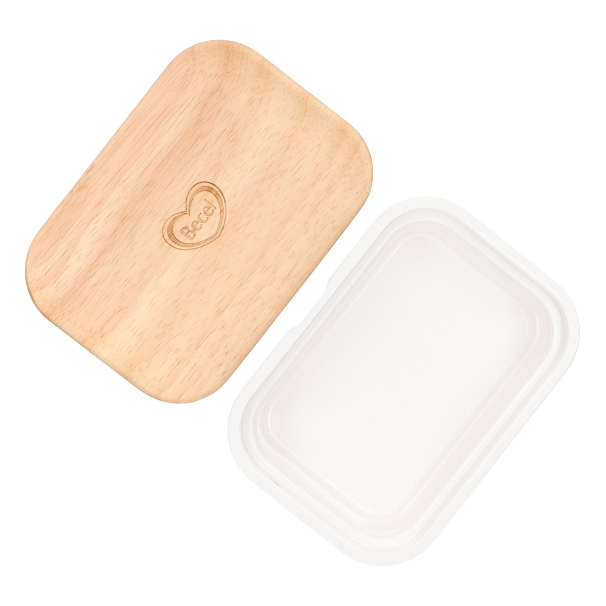 Becel Burriera Margarine 250 g Legno vero Coperchio Accessori da cucina Conservazione – Vista 5