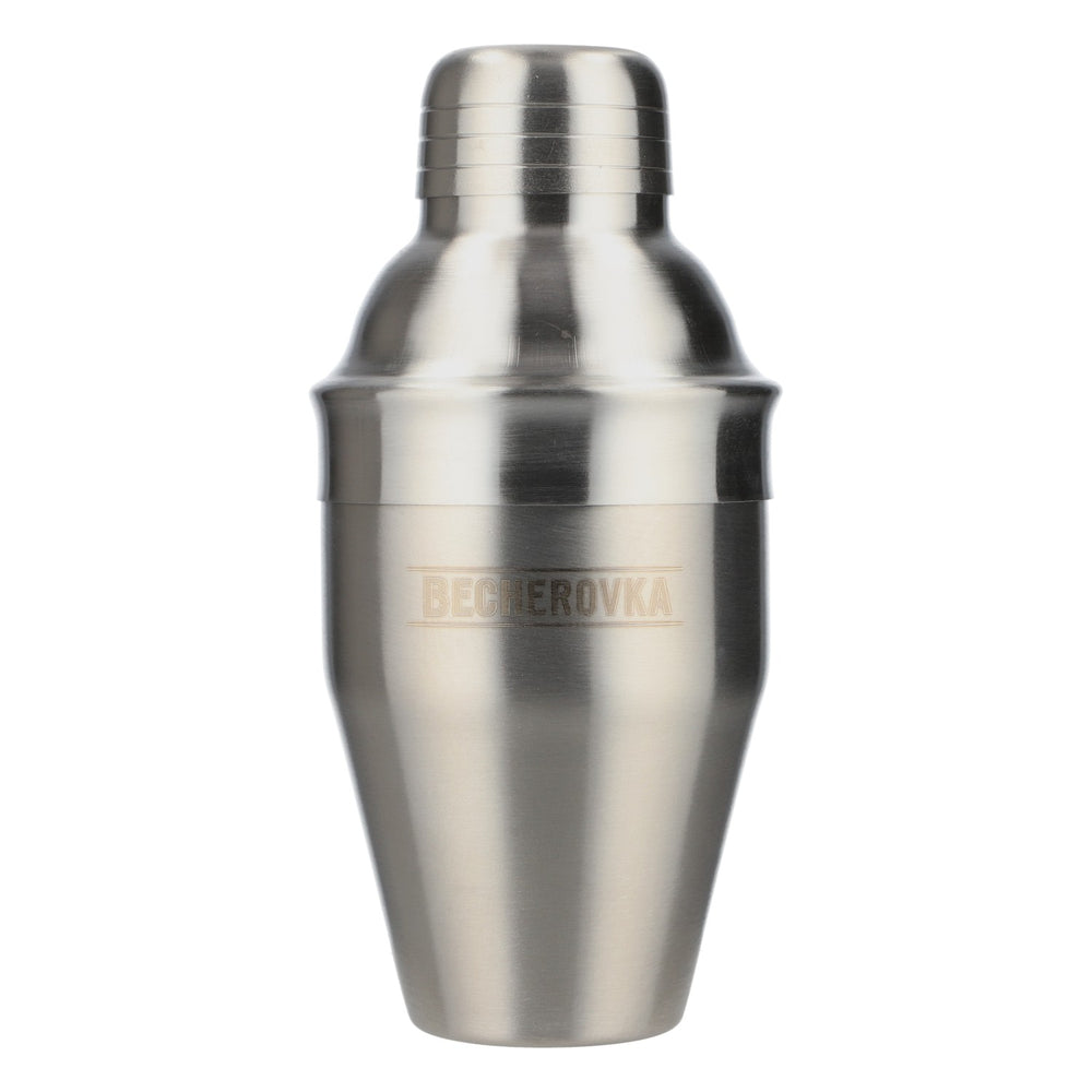 Becherovka Vodka Mini shaker in acciaio inox 3 pezzi Accessori da bar