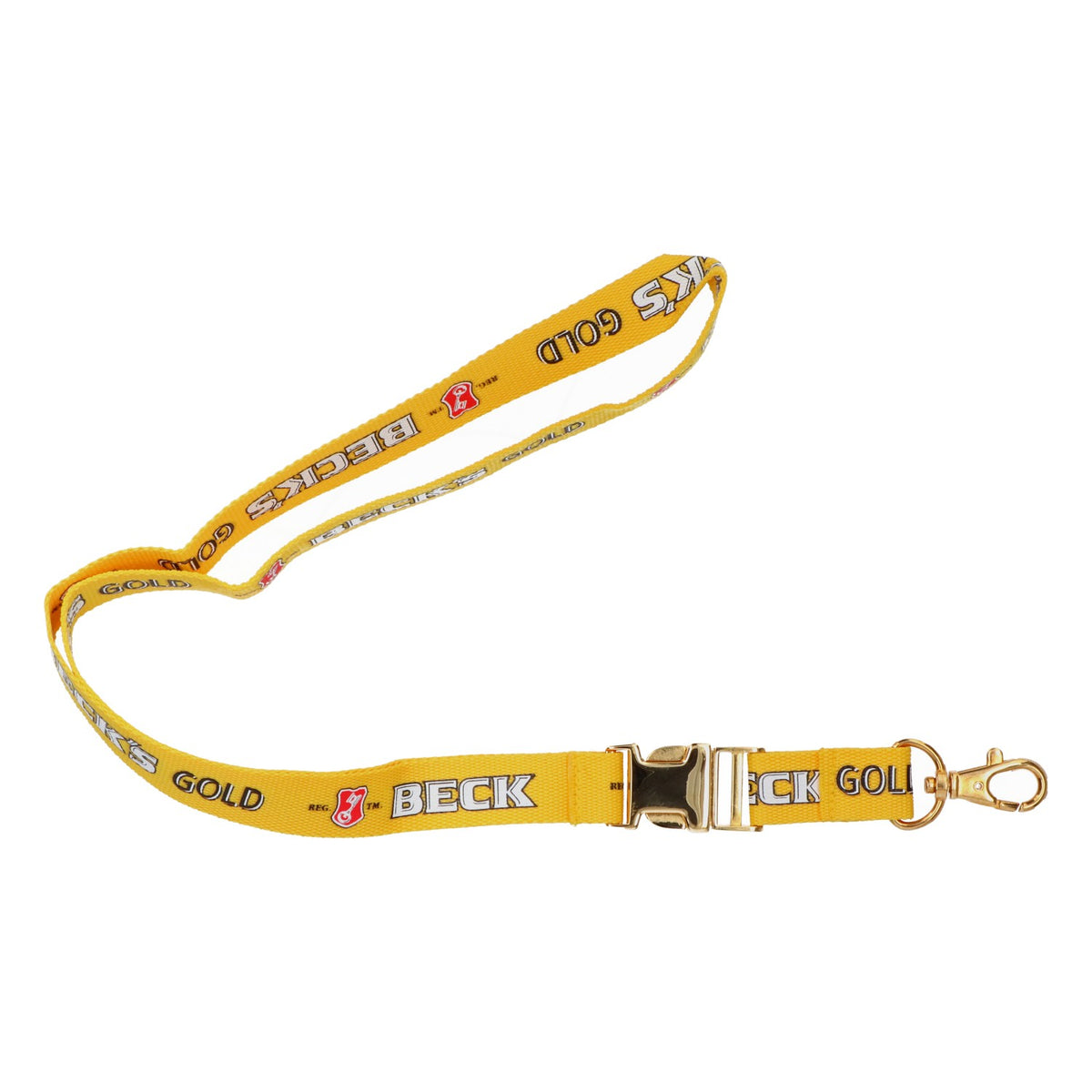 Portachiavi Beck's Bier Lanyard  "Gold" – Vista 2