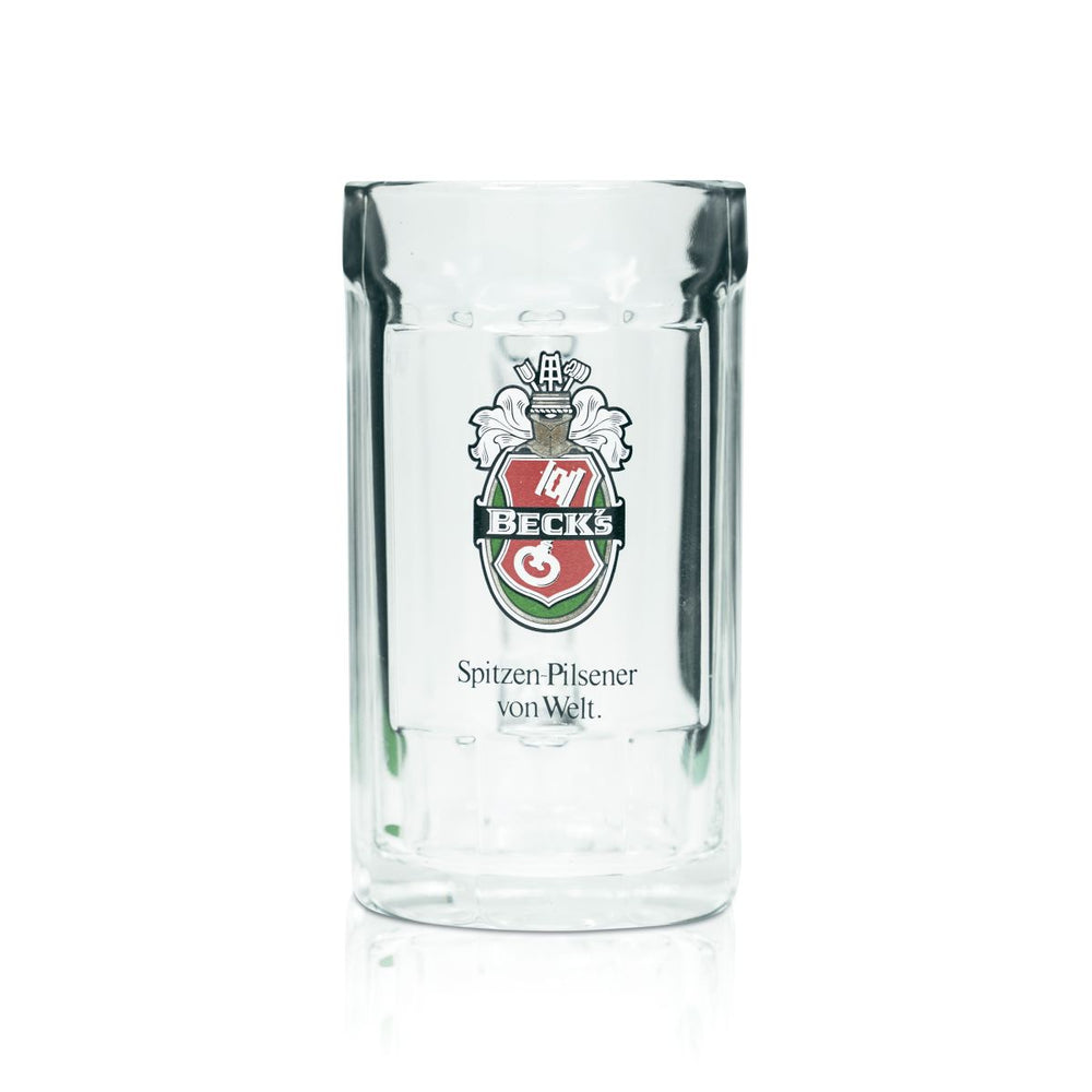 Bicchiere da birra Becks Boccale da birra 0,2 l Mini boccale Boccale Seidel Bicchieri Birrificio Pilsener