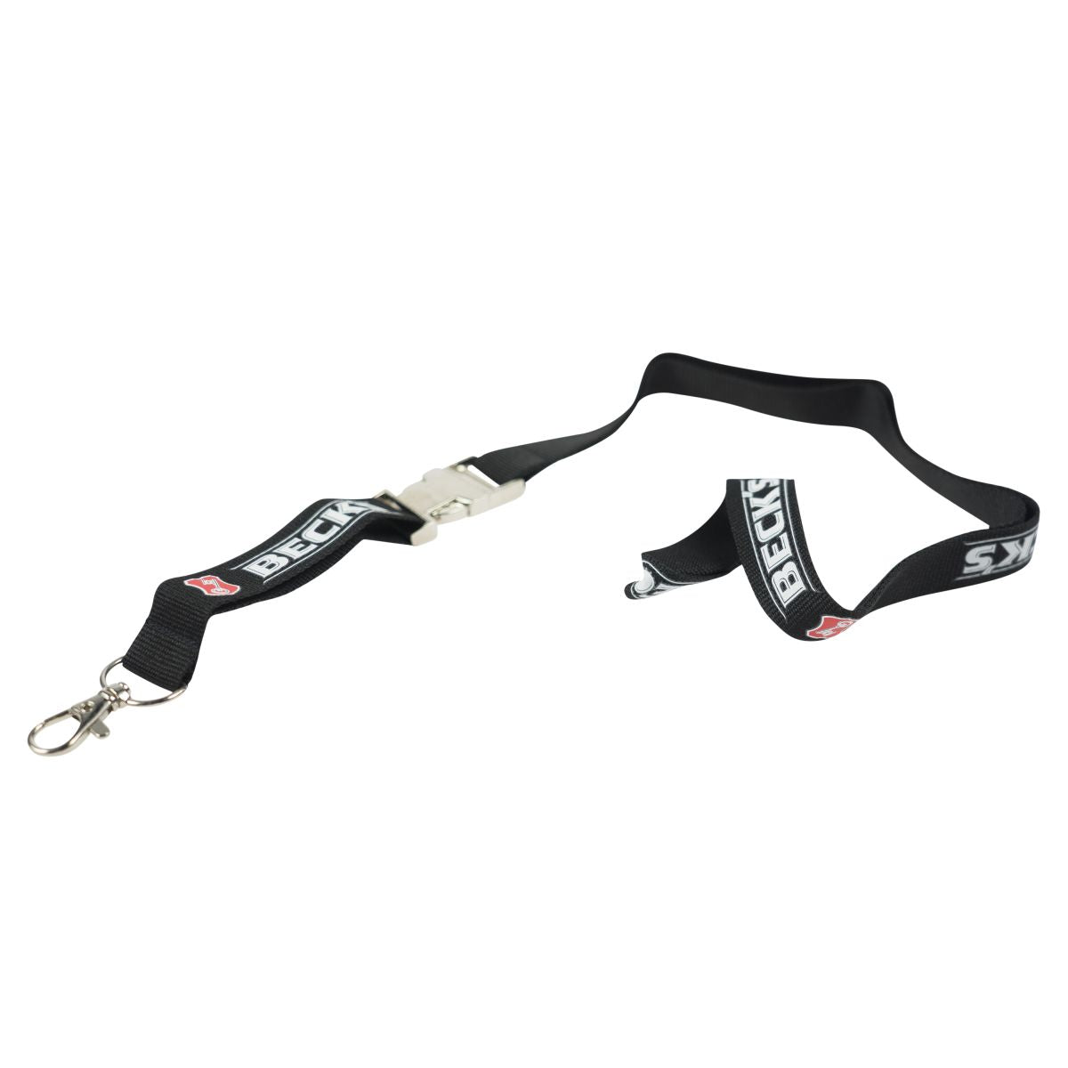 5x Becks Portachiavi Cordino Collana Accessorio Moschettone Ciondolo – Vista 3