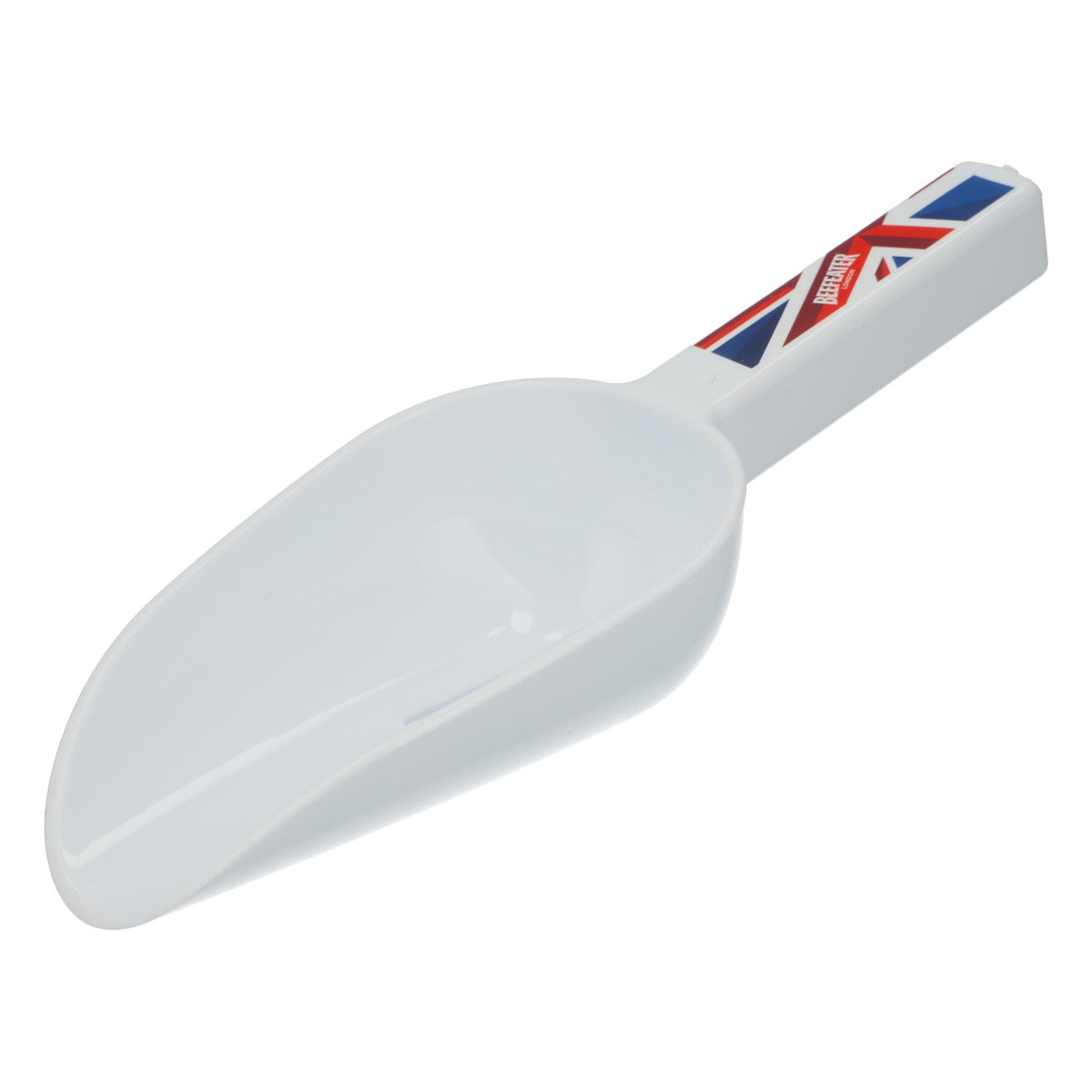 Beefeater Gin - Paletta per ghiaccio bianca in plastica con Union Jack - Accessori da bar - Cubetti di ghiaccio