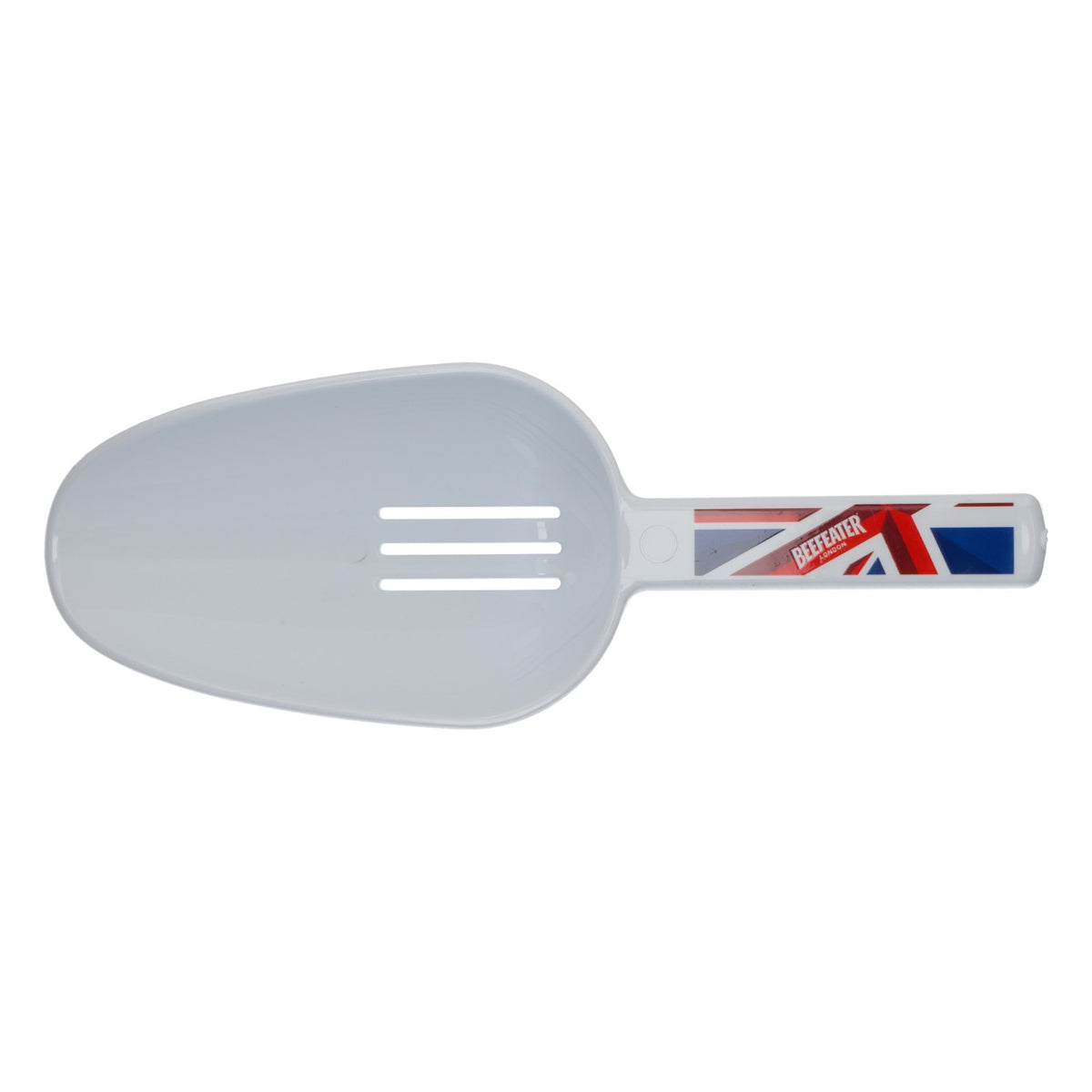 Beefeater Gin - Paletta per ghiaccio bianca in plastica con Union Jack - Accessori da bar - Cubetti di ghiaccio – Vista 3