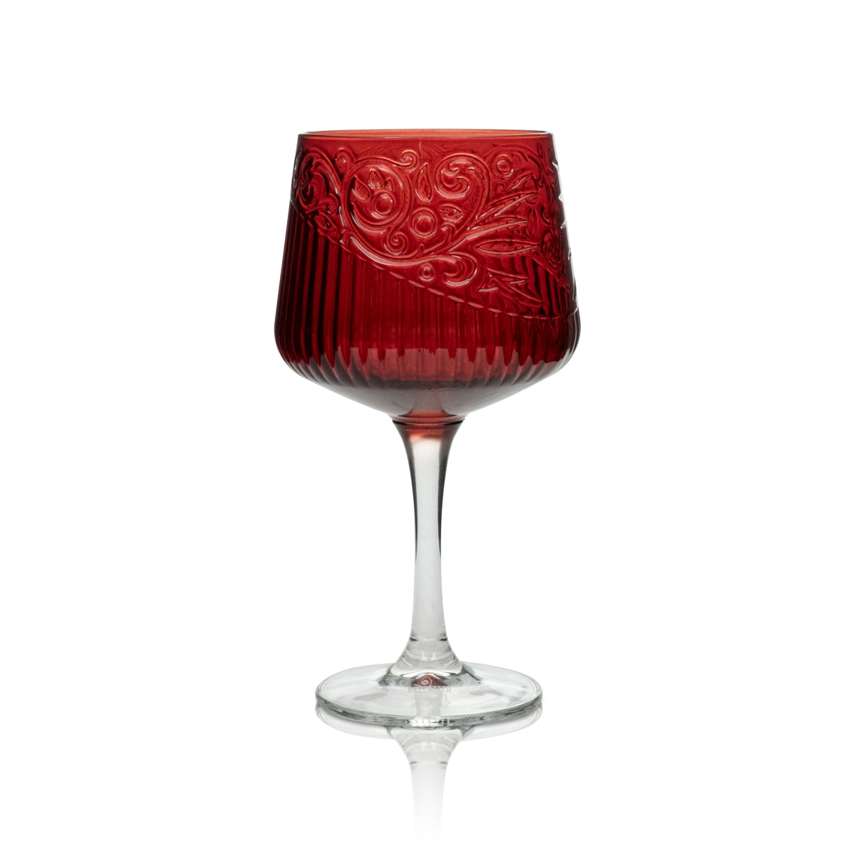Bicchiere da cocktail Beefeater Gin 0,4 l con rilievo a forma di palloncino Copa Longdrink Contour Bar