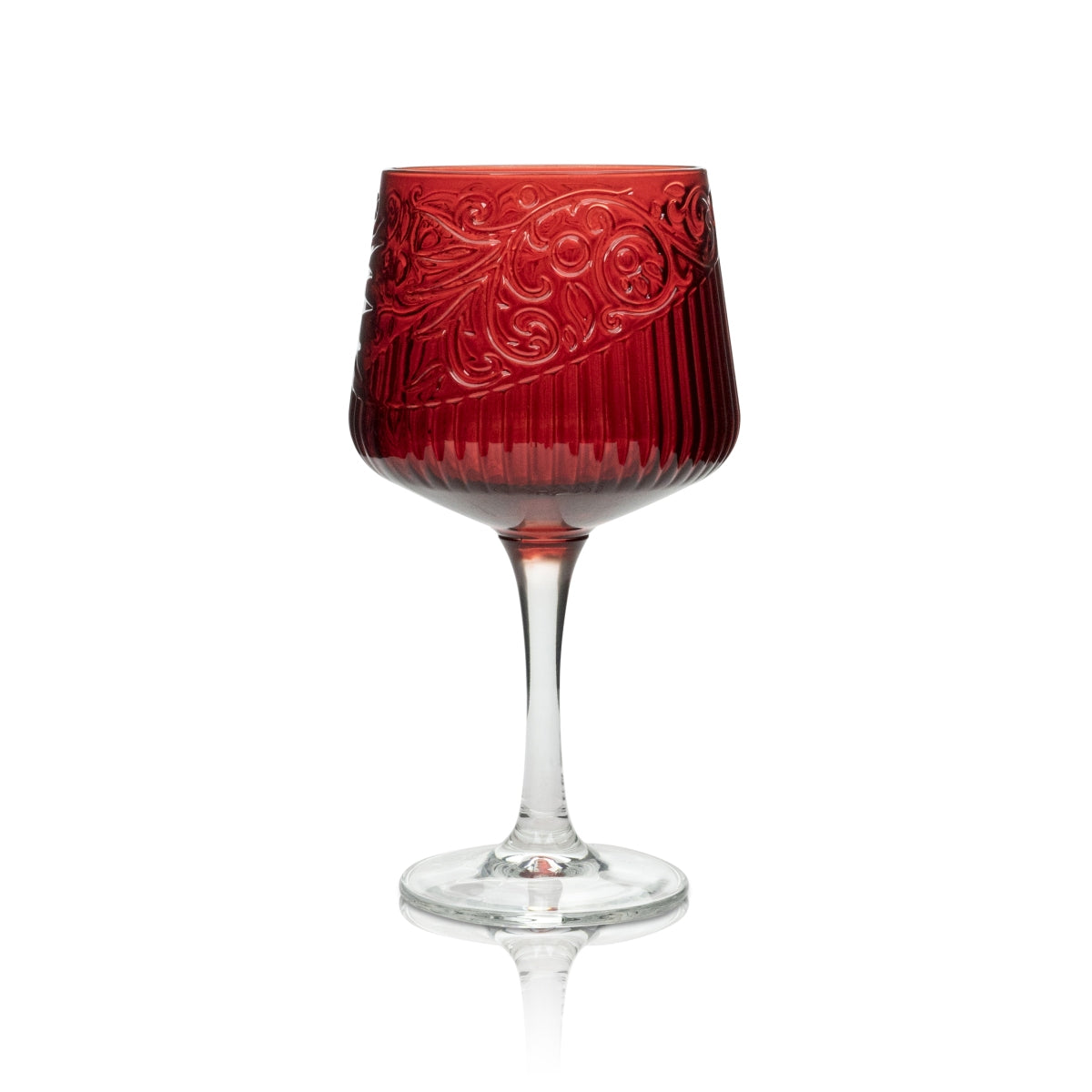 Bicchiere da cocktail Beefeater Gin 0,4 l con rilievo a forma di palloncino Copa Longdrink Contour Bar – Vista 2