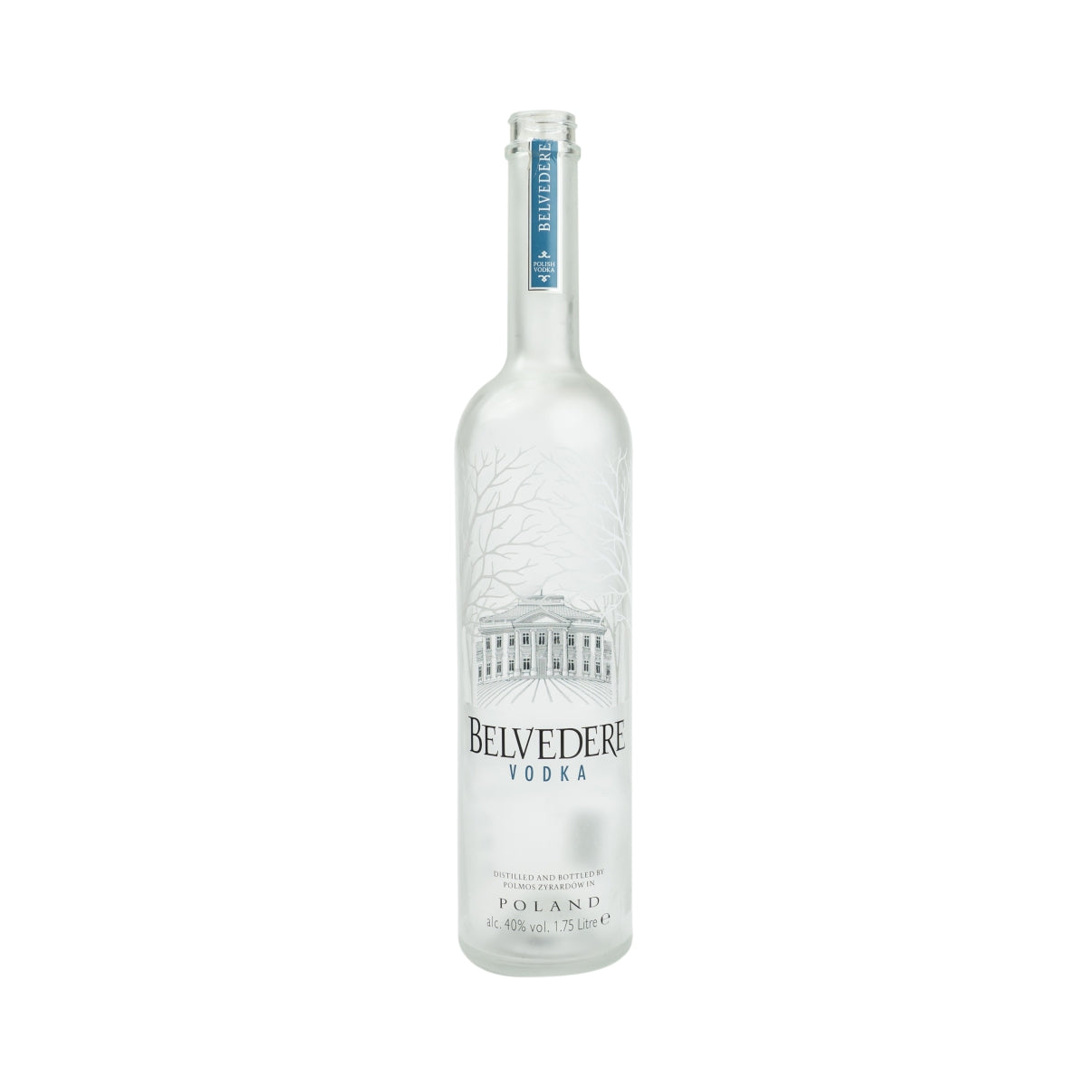 Belvedere Vodka 1,75 l bottiglia vuota con lampada decorativa a LED salvadanaio Empty Bottle Bar