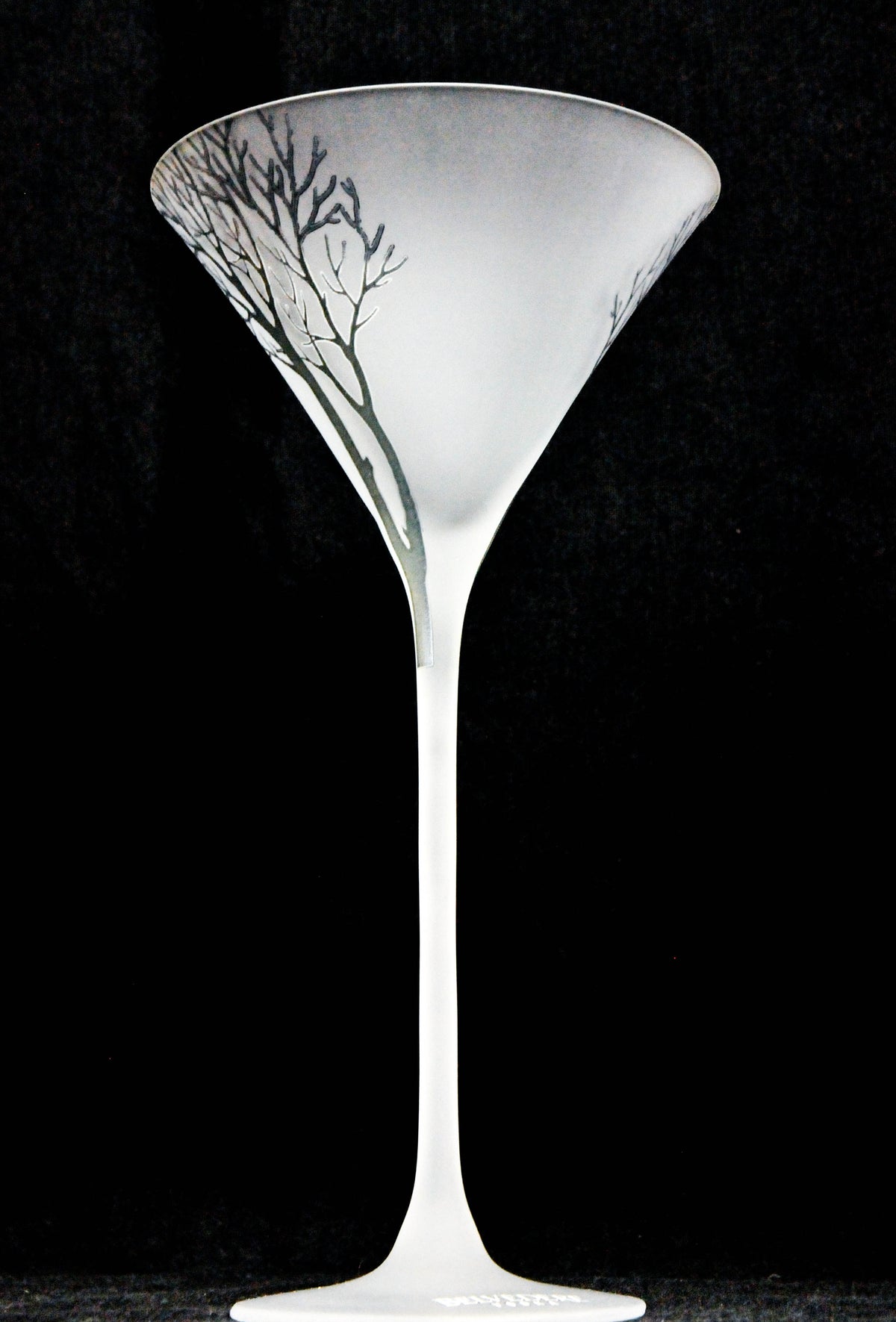 Belvedere Vodka Bicchiere da cocktail Bicchiere da vodka Bicchieri Firma dell'albero bianco satinato – Vista 2