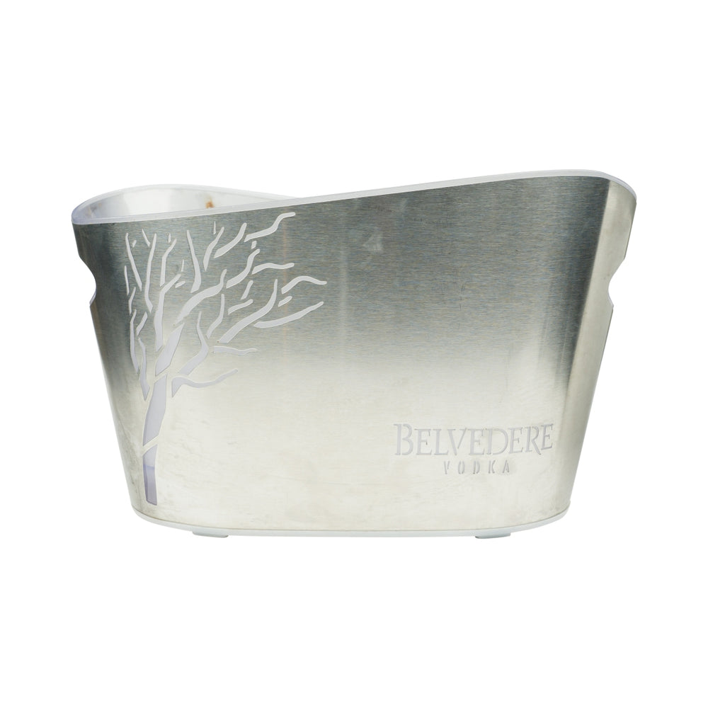 Belvedere Vodka Raffredda bottiglie Magnum usato Contenitore per cubetti di ghiaccio Bar