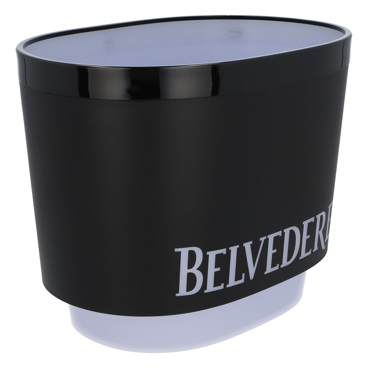 Belvedere Vodka Raffredda bottiglie LED Icecube Alimentato a batteria Nero – Vista 3