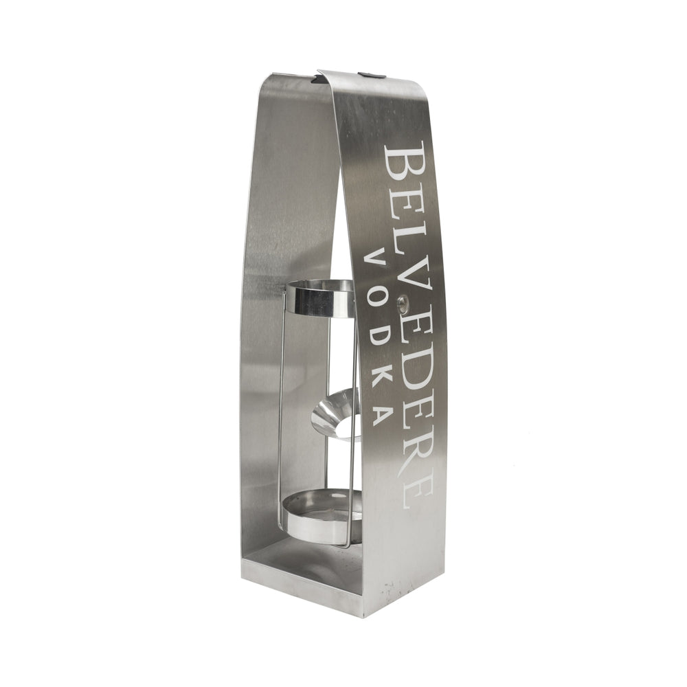Belvedere Vodka Schwenke 6 l Bottiglia con versatore in metallo Glorifier a dondolo in metallo