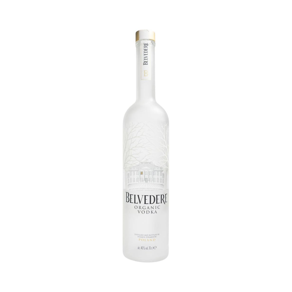 Bottiglia da esposizione Belvedere Vodka VUOTA 0,7 l Edizione biologica Usata Decorativa Fittizia