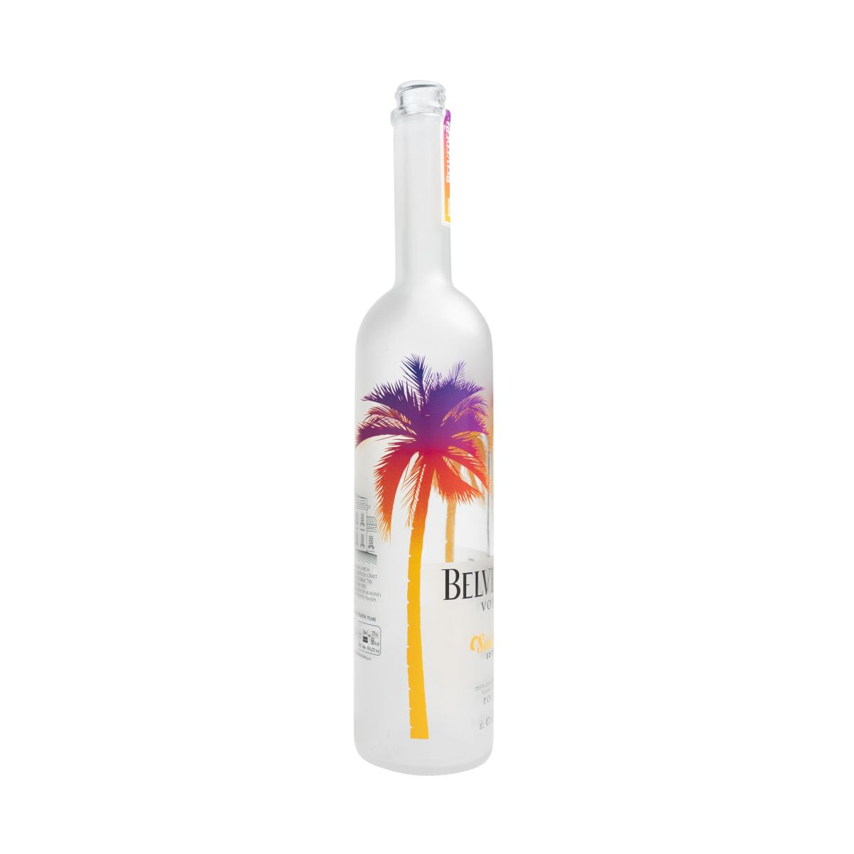Bottiglia da esposizione Belvedere Vodka VUOTA 0,7 l Edizione estiva Usata Decorativa Fittizia – Vista 2