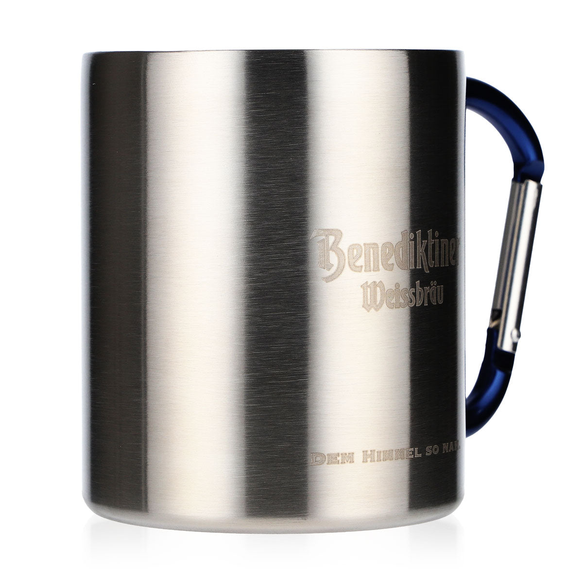 Benediktiner Bier Tazza con moschettone in acciaio inossidabile / tazza da caffè / tazza