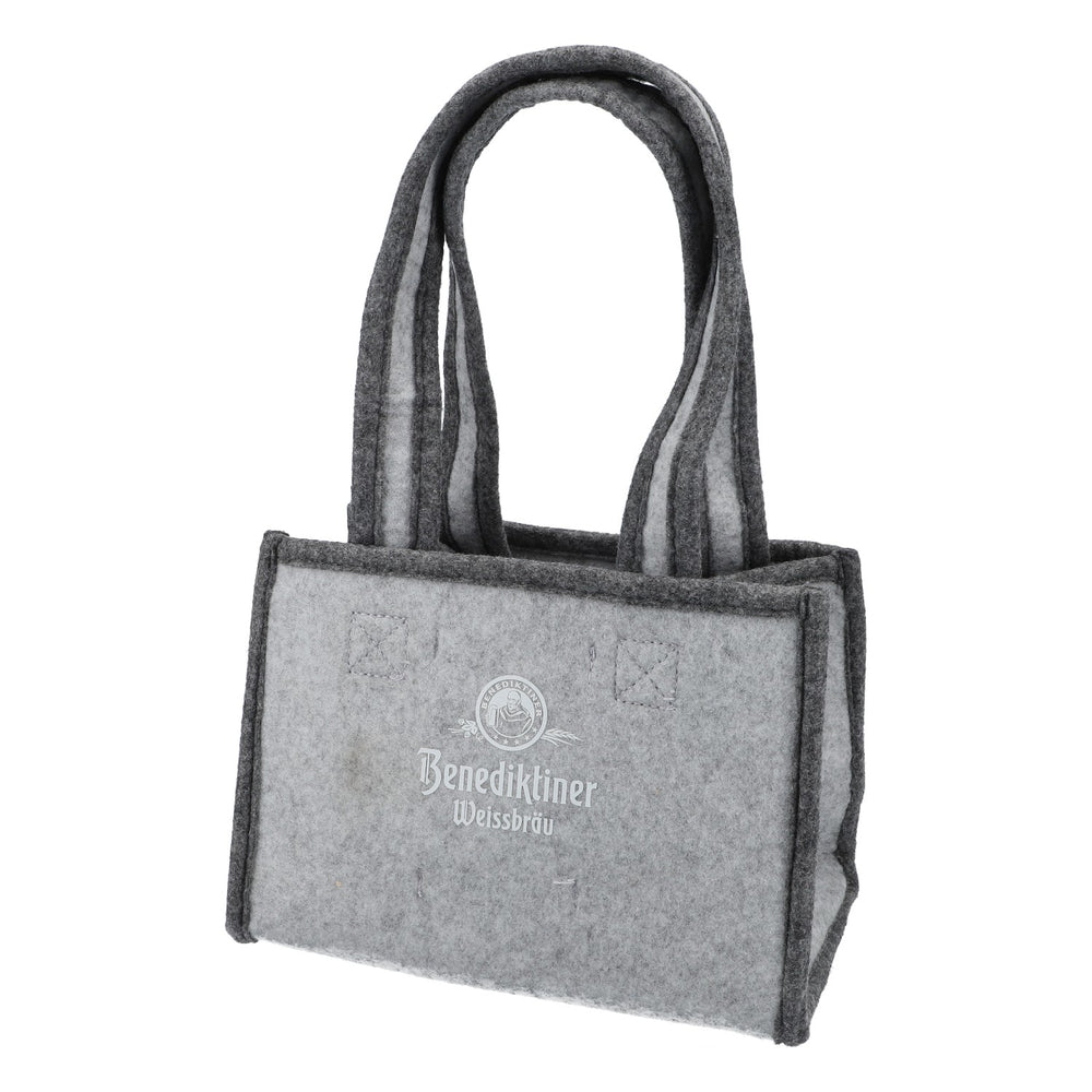 Portabottiglie in feltro per birra benedettina Borsa portabottiglie 6 bottiglie pieghevole