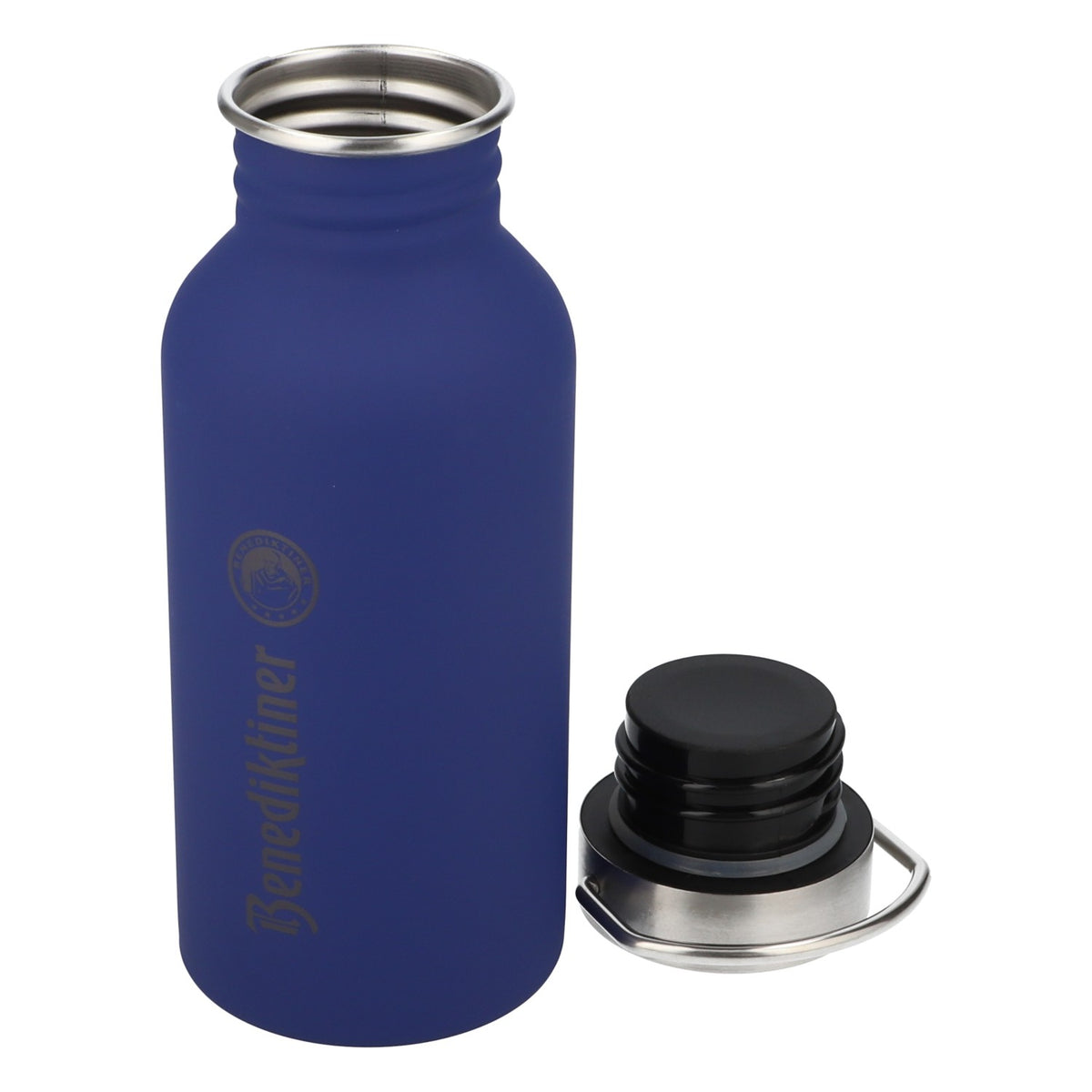 Bottiglia da viaggio in alluminio per birra Benediktiner Bottiglia termica Bottiglia refrigerante 0,5 l – Vista 4