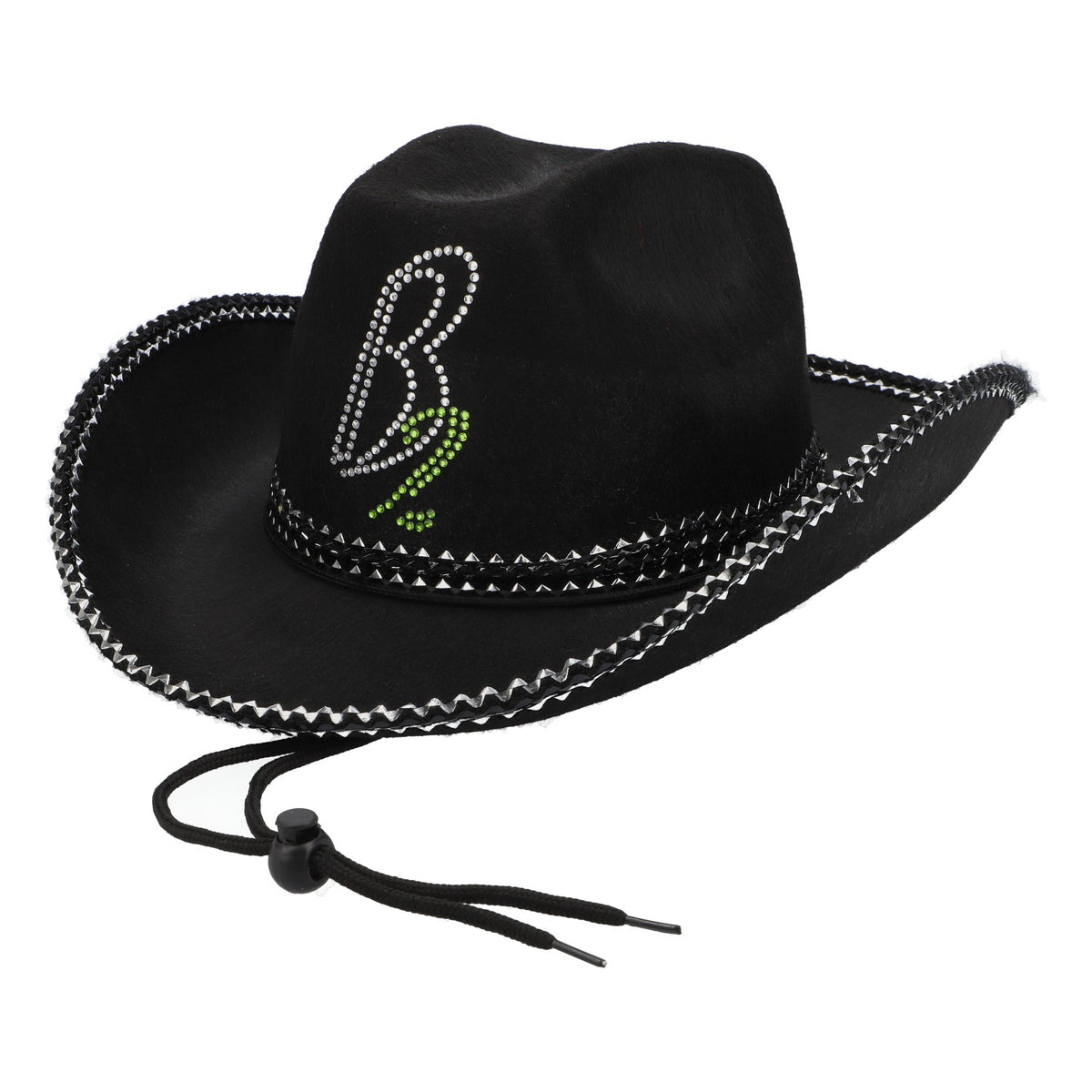 Berentzen Liquore Cappello Cappello da cowboy Cappello estivo Cappello texano Dallas Nero  "B2"
