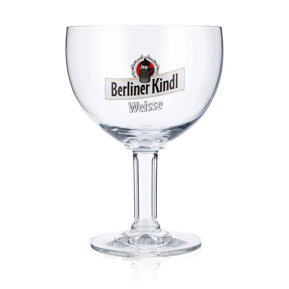 Bicchieri da birra Berliner Kindl 0,3 l con scritta bianca Ritzenhoff