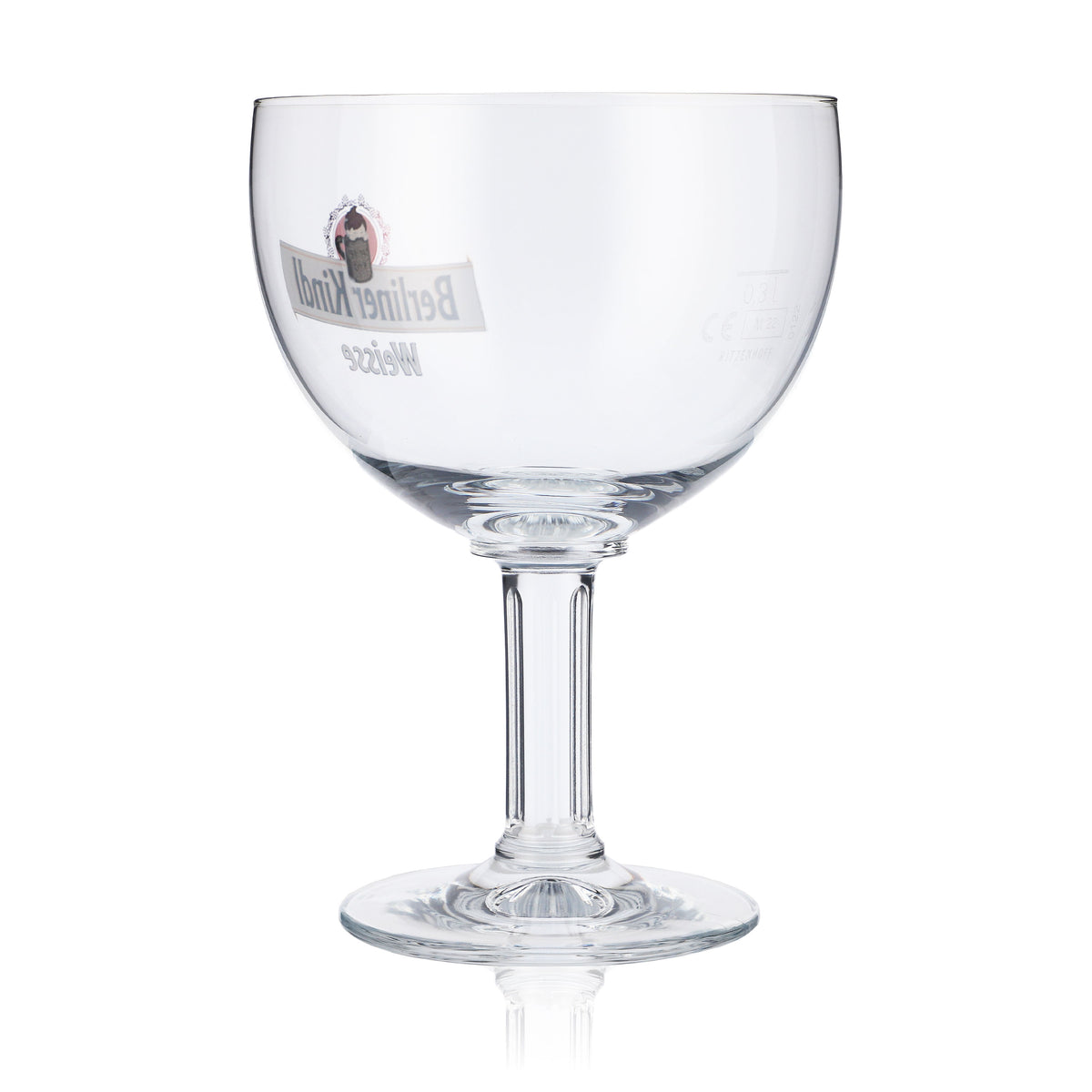 Bicchieri da birra Berliner Kindl 0,3 l con scritta bianca Ritzenhoff – Vista 3