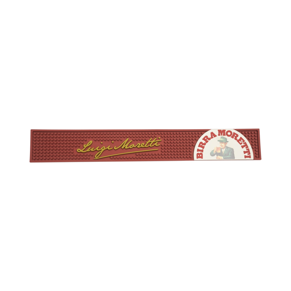 Birra Moretti Tappetino da bar Luigi Italia Bicchieri Scolapulcini Runner Beer