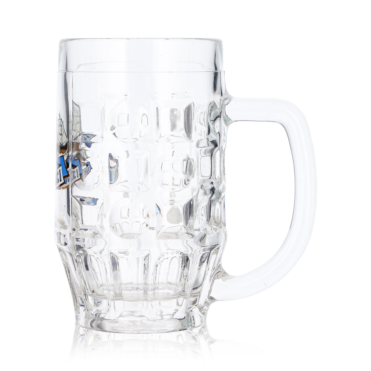 Bicchiere da birra Birra Moretti, boccale da 0,2 l con rilievo “Sans Souci” – Vista 6
