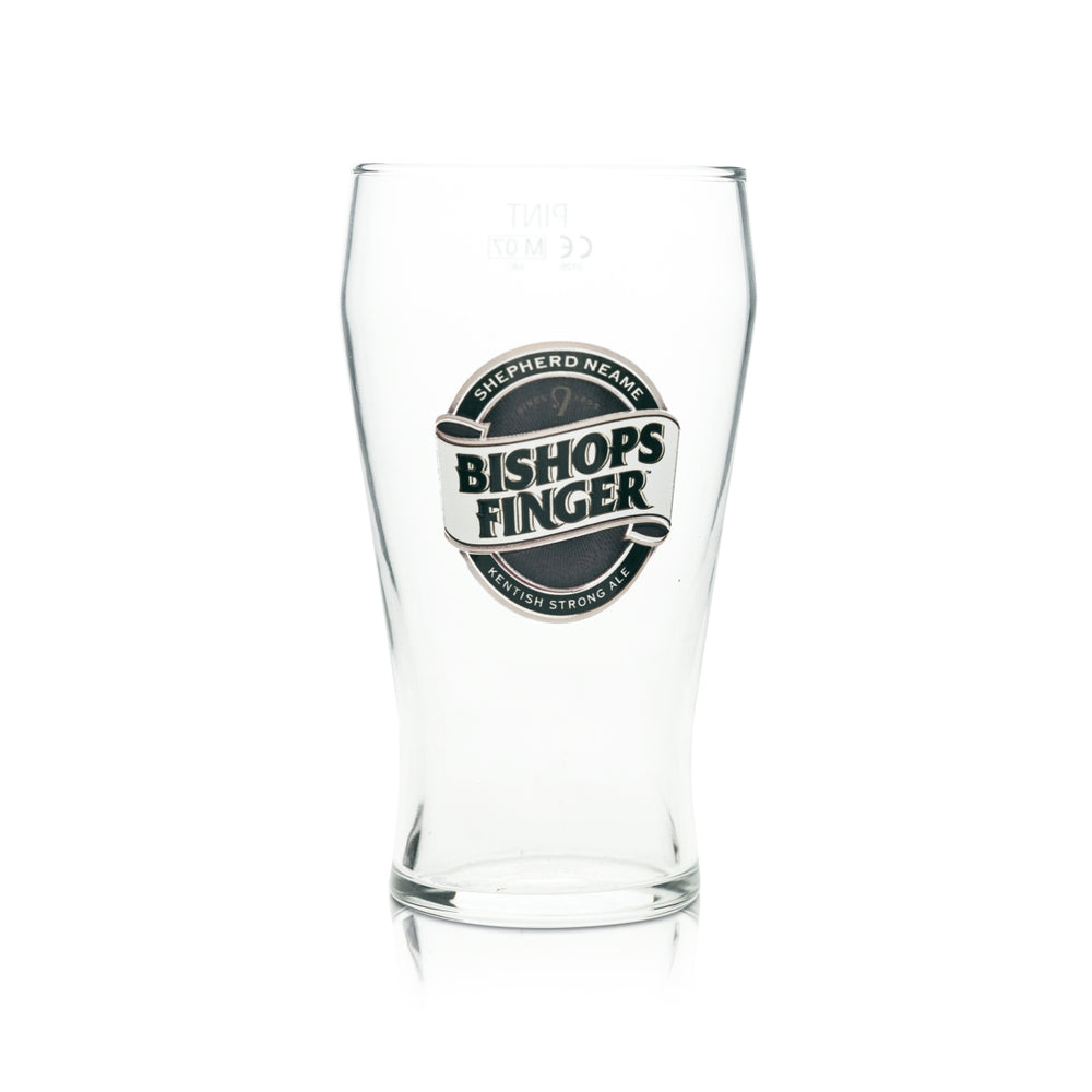 Bicchiere da birra Bishops Finger 0,5 l Tazza Pint Shepherd Neame Bicchieri Beer Ale One