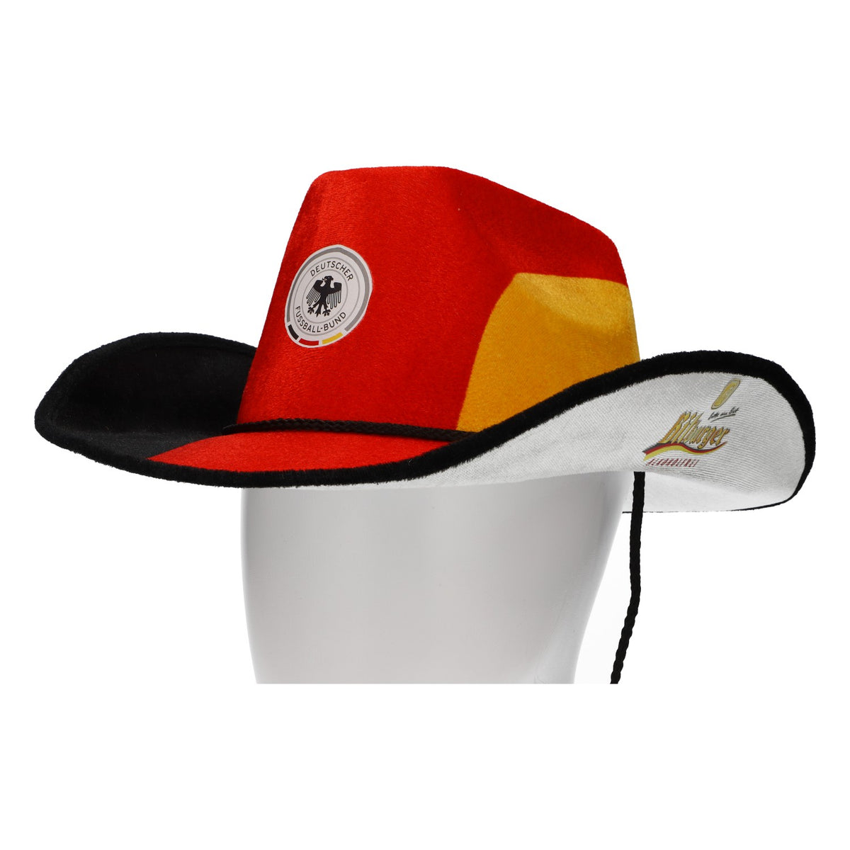 Birra Bitburger Germania Cappello da cowboy 20 anni di collaborazione Analcolica – Vista 2
