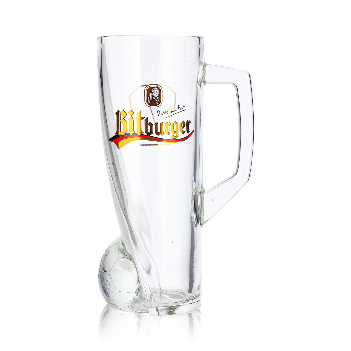 Bicchiere da birra Bitburger da 0,4 l, boccale DFB Premium analcolico, numero di maglia 7 – Vista 2