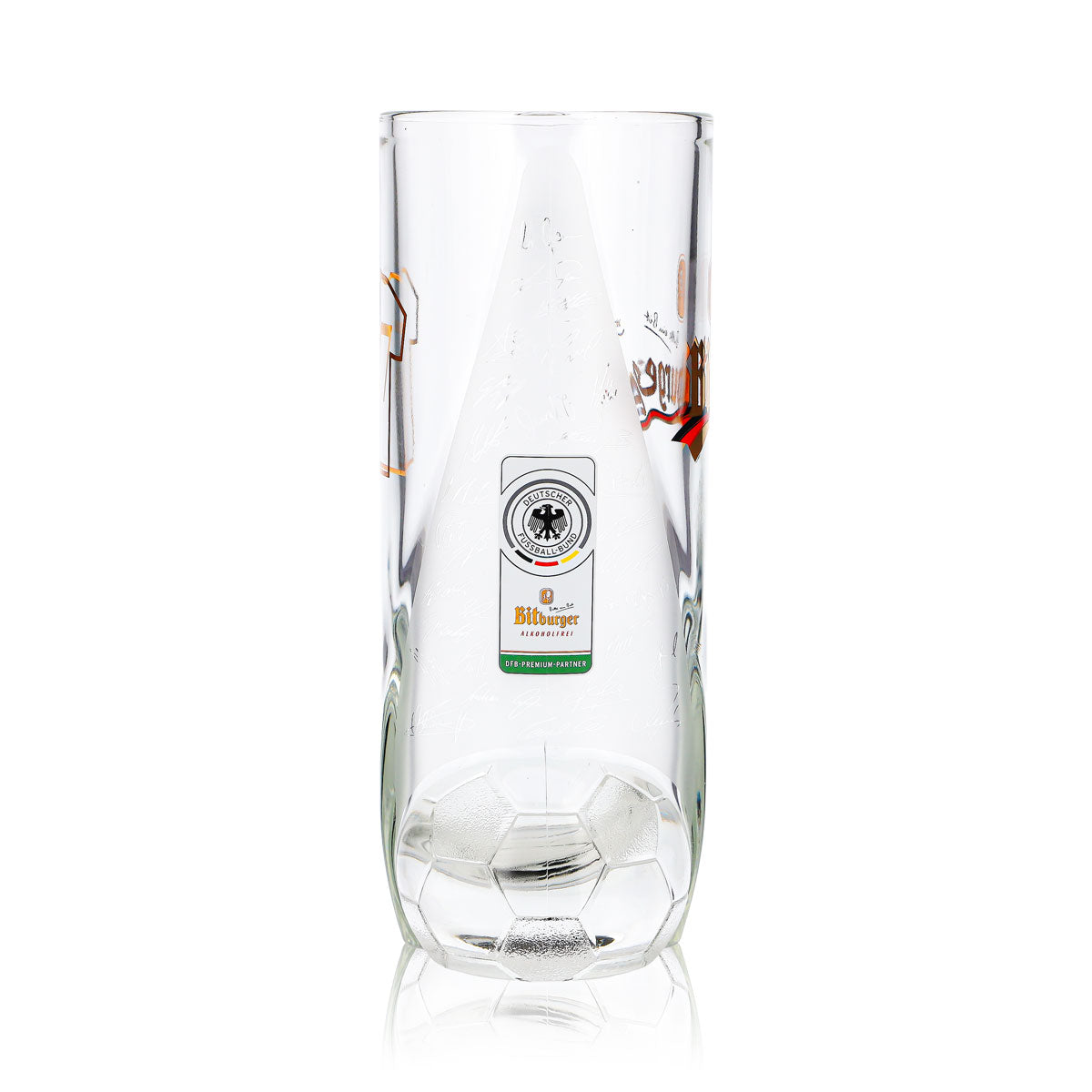 Bicchiere da birra Bitburger da 0,4 l, boccale DFB Premium analcolico, numero di maglia 7 – Vista 4