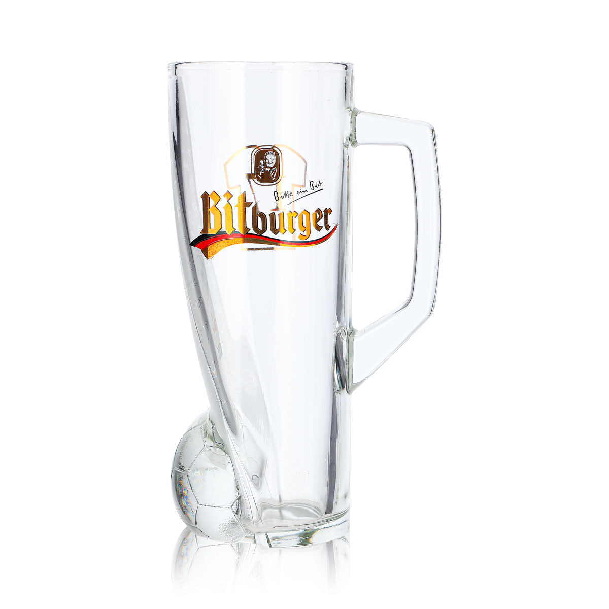 Bicchiere da birra Bitburger da 0,4 l, boccale DFB Premium analcolico, numero di maglia 17 – Vista 2