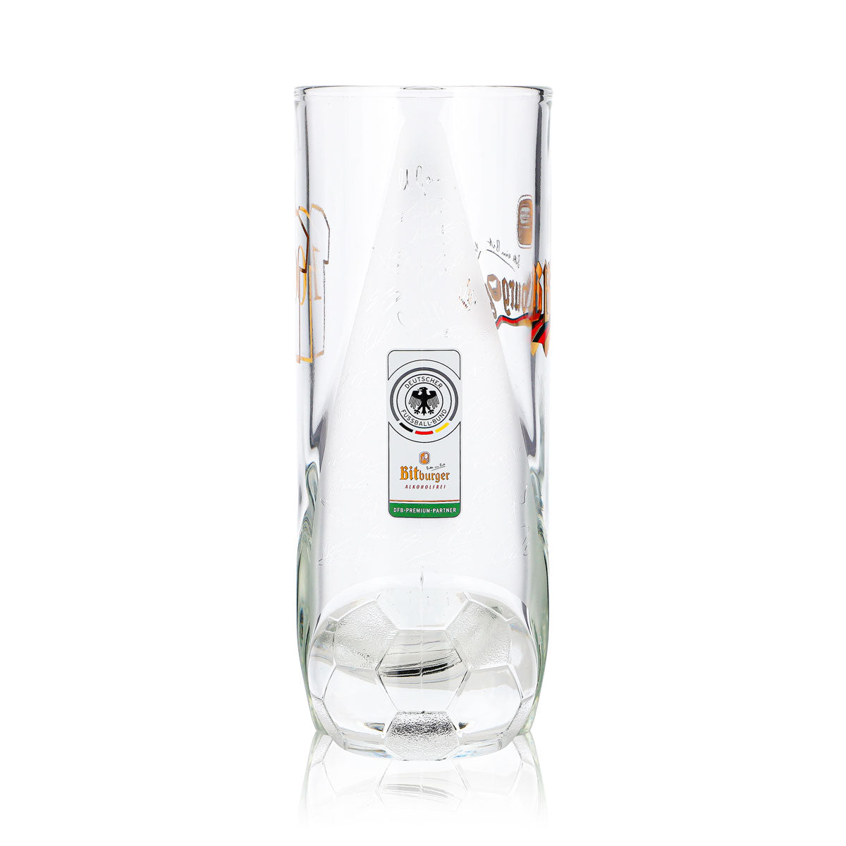 Bicchiere da birra Bitburger da 0,4 l, boccale DFB Premium analcolico, numero di maglia 10 – Vista 4
