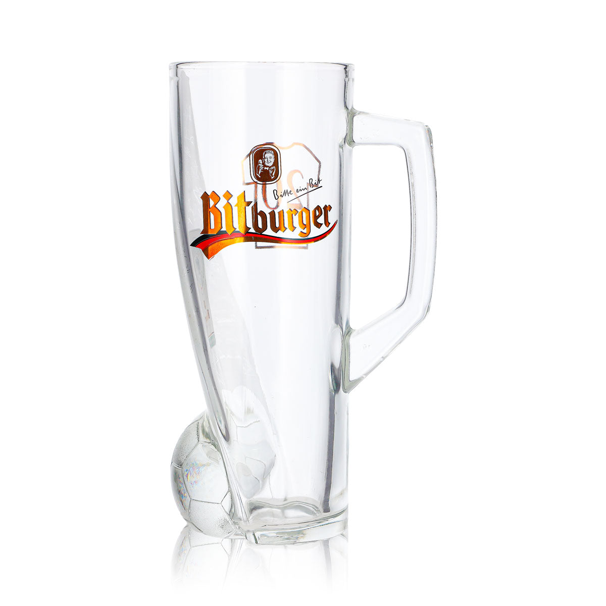 Bicchiere da birra Bitburger da 0,4 l, boccale DFB Premium analcolico, numero di maglia 20 – Vista 2