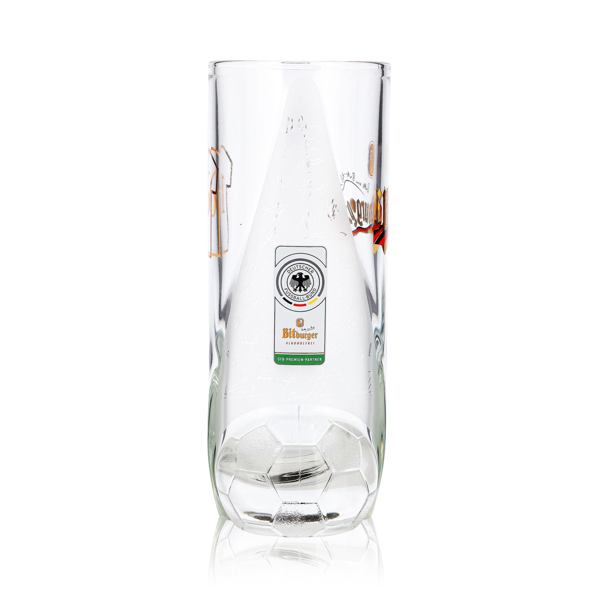 Bicchiere da birra Bitburger da 0,4 l, boccale DFB Premium analcolico, numero di maglia 16 – Vista 4