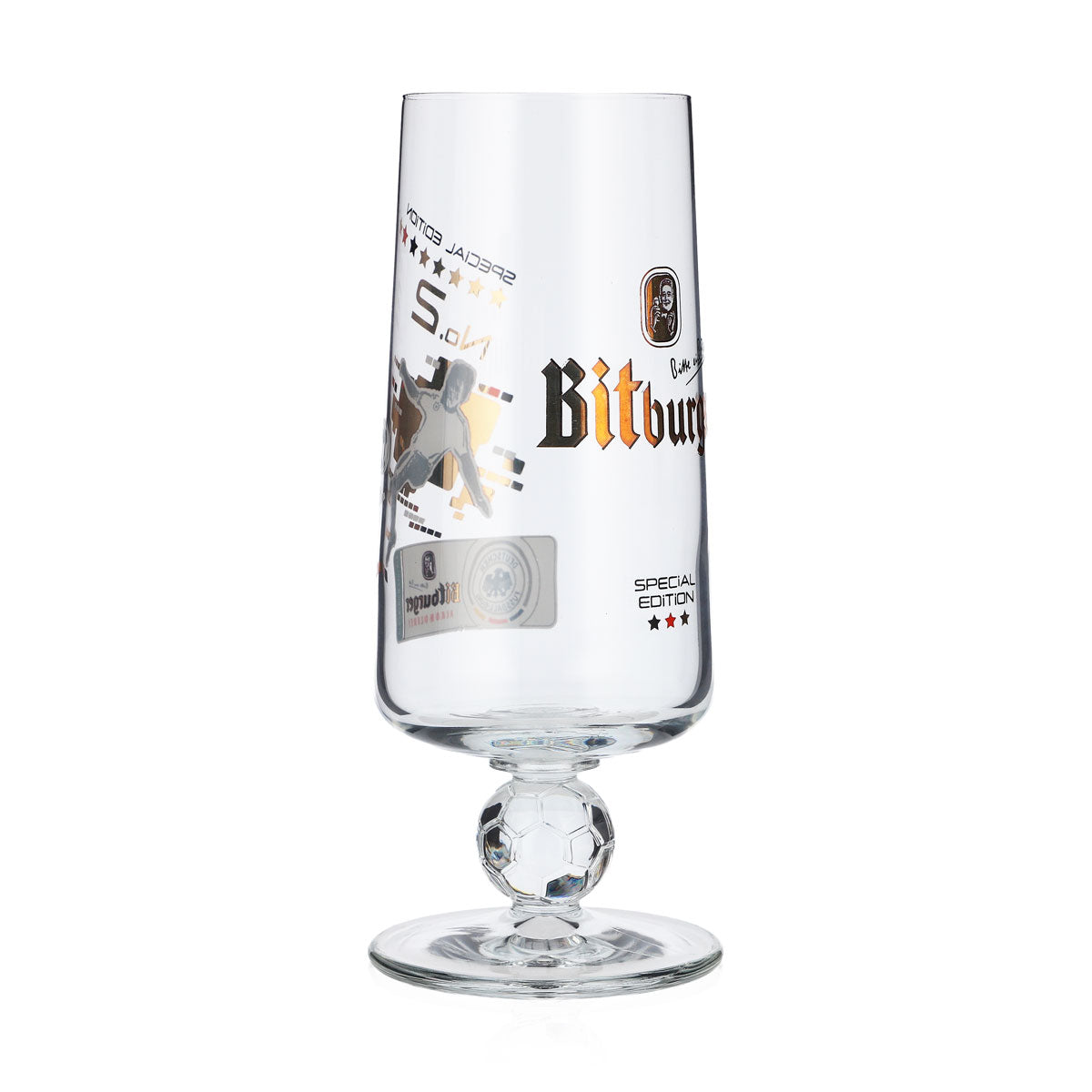 Bicchieri da birra Bitburger 0,25 l Edizione speciale n. 2 Coppa di calcio Tulipano – Vista 2