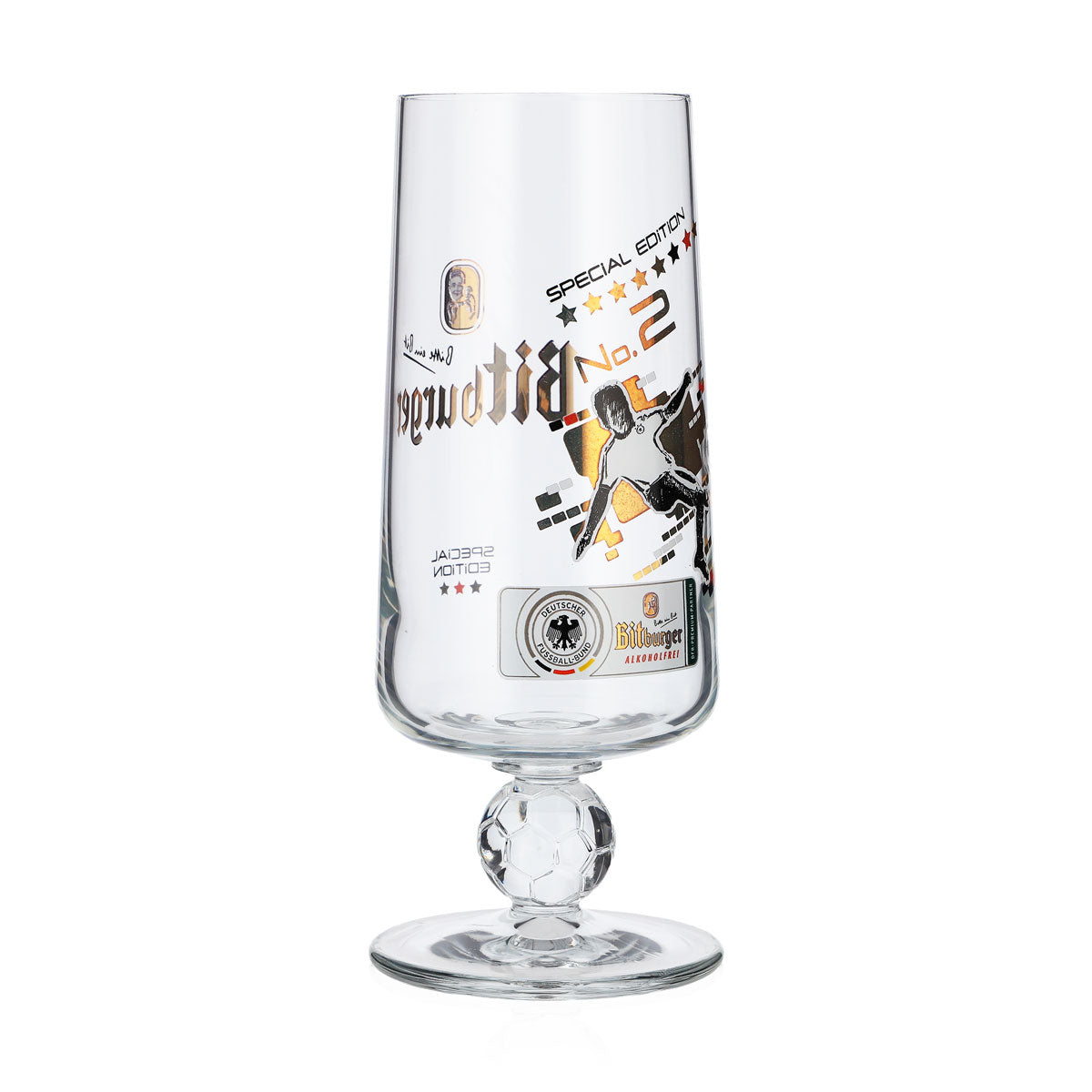 Bicchieri da birra Bitburger 0,25 l Edizione speciale n. 2 Coppa di calcio Tulipano – Vista 4