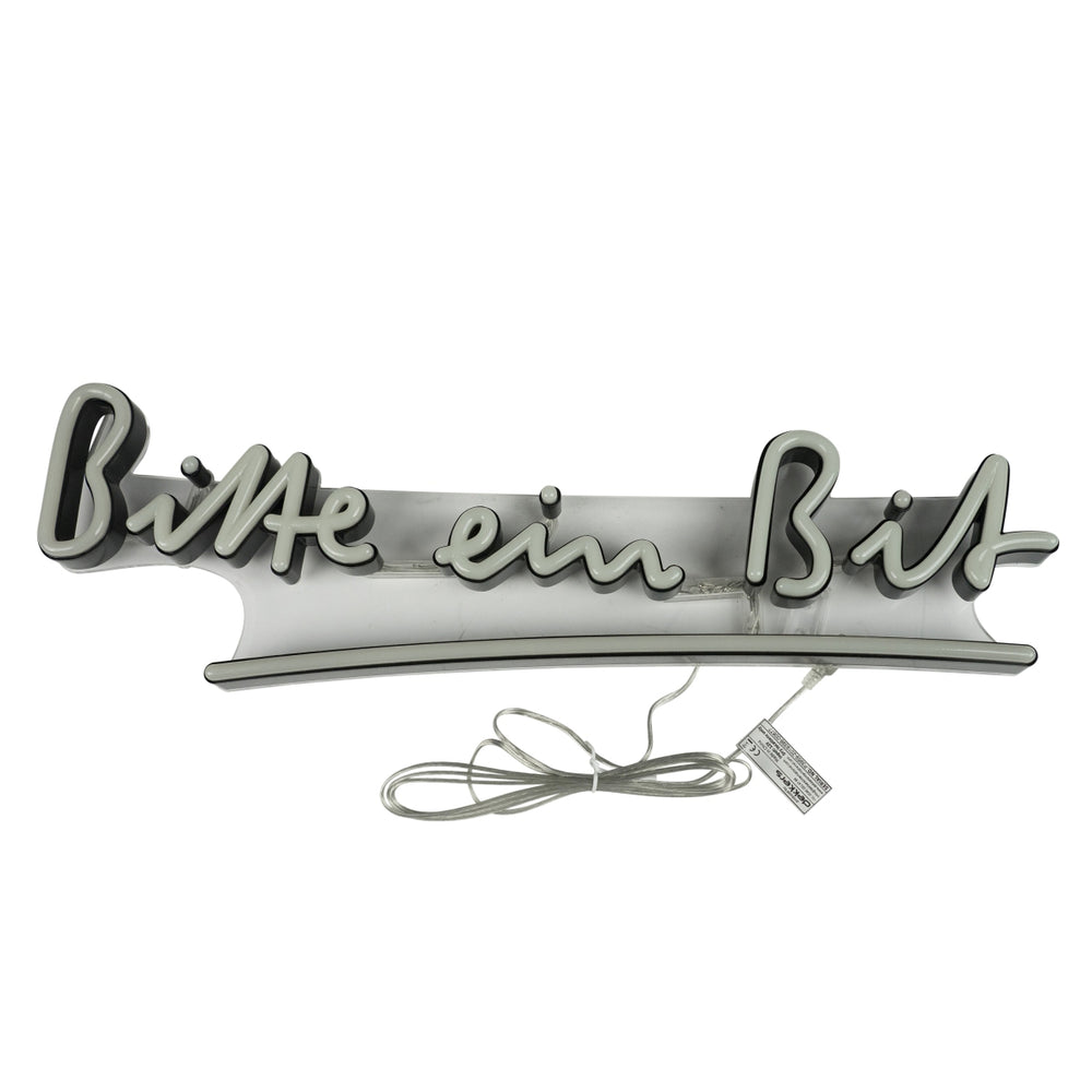 Insegna luminosa Bitburger LED Neon Sign 55x23,7x10cm Montaggio a parete o soffitto Decorazione per bar