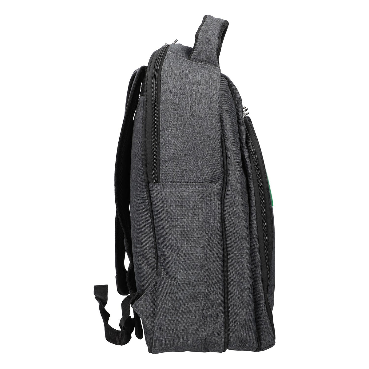Set da picnic Bitburger con zaino, scomparto termico per barbecue, coperta, piatti e posate – grigio – Vista 3