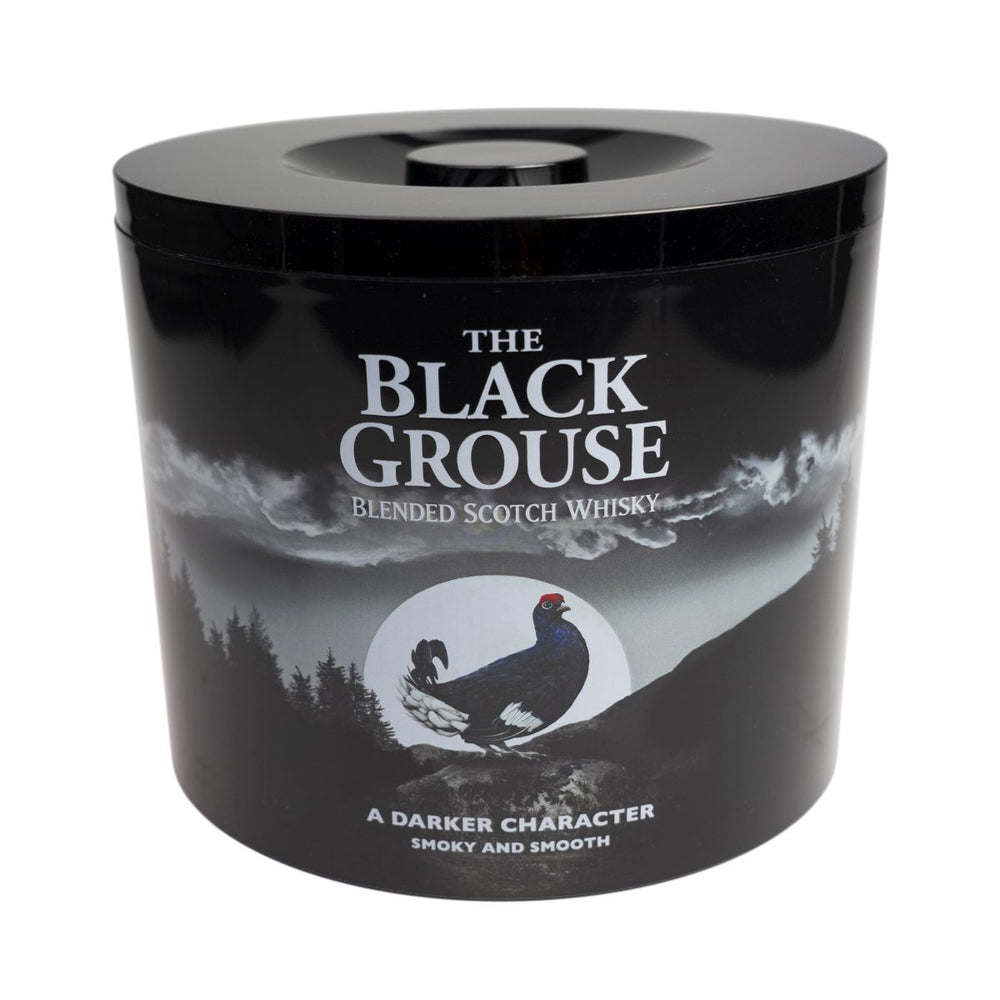 Black Grouse Raffredda bottiglie Contenitore per ghiaccio Contenitore per cubetti di ghiaccio Raffredda bevande con coperchio