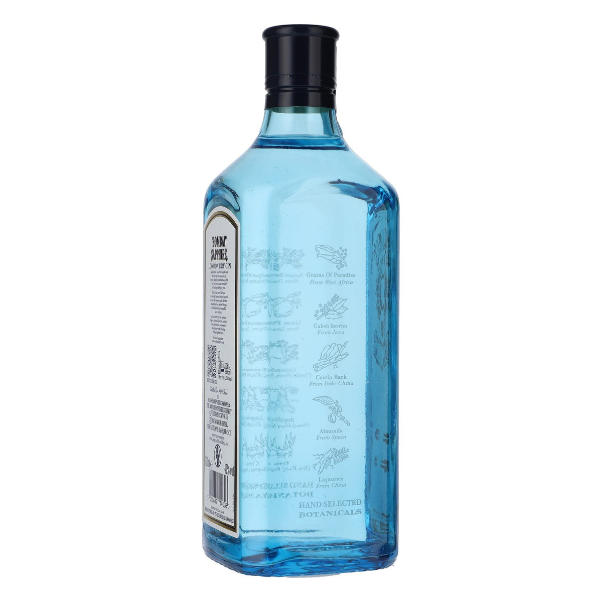 Bottiglia di gin Bombay Sapphire 0,7 l 40% vol. – Vista 3
