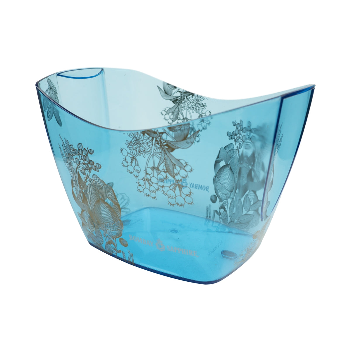 Bombay Sapphire Gin Cooler Magnum LED Blu Oro Contenitore per bottiglie Ice Bucket