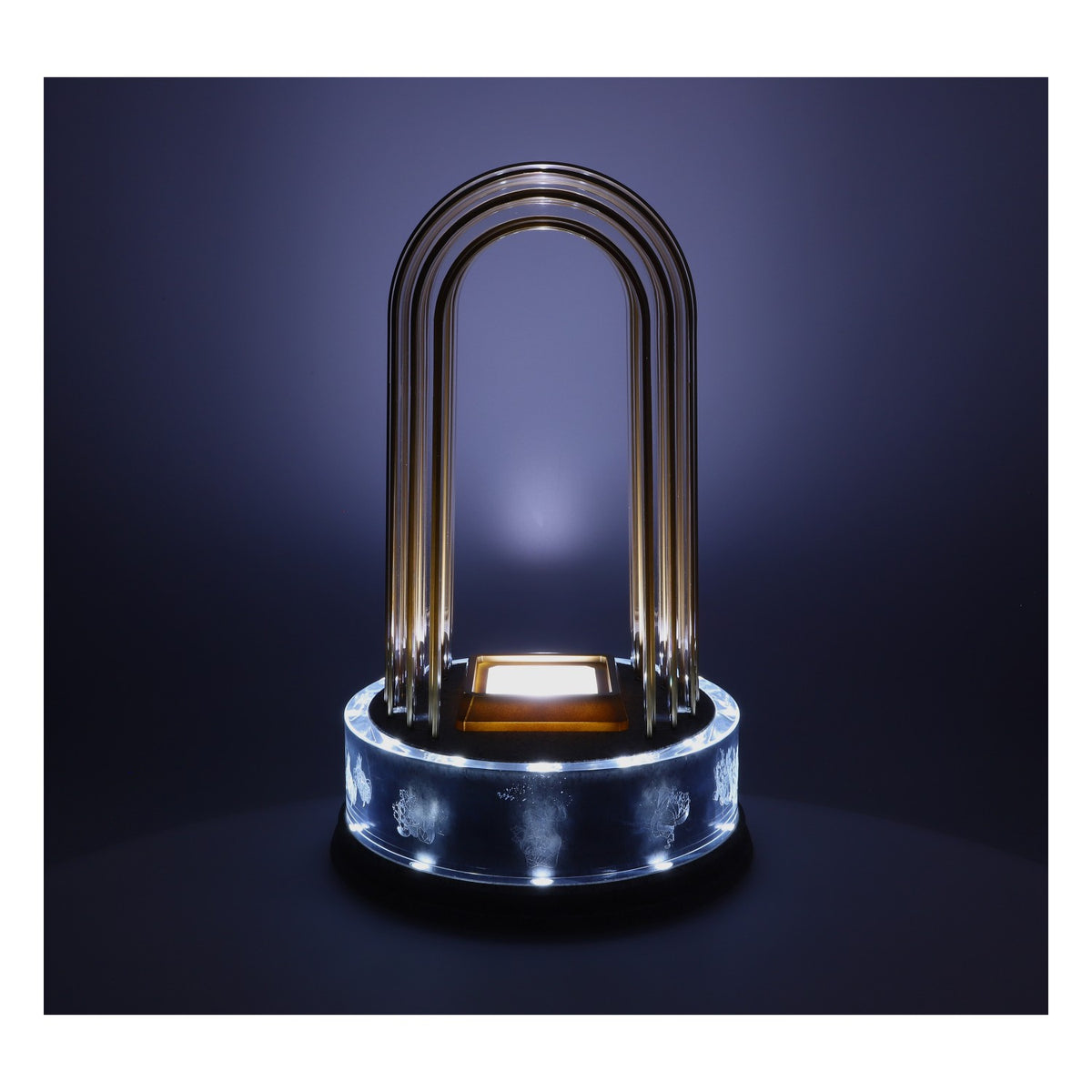 Bombay Sapphire Illuminated Glorifier: lampada da bottiglia, insegna luminosa a LED – Vista 5