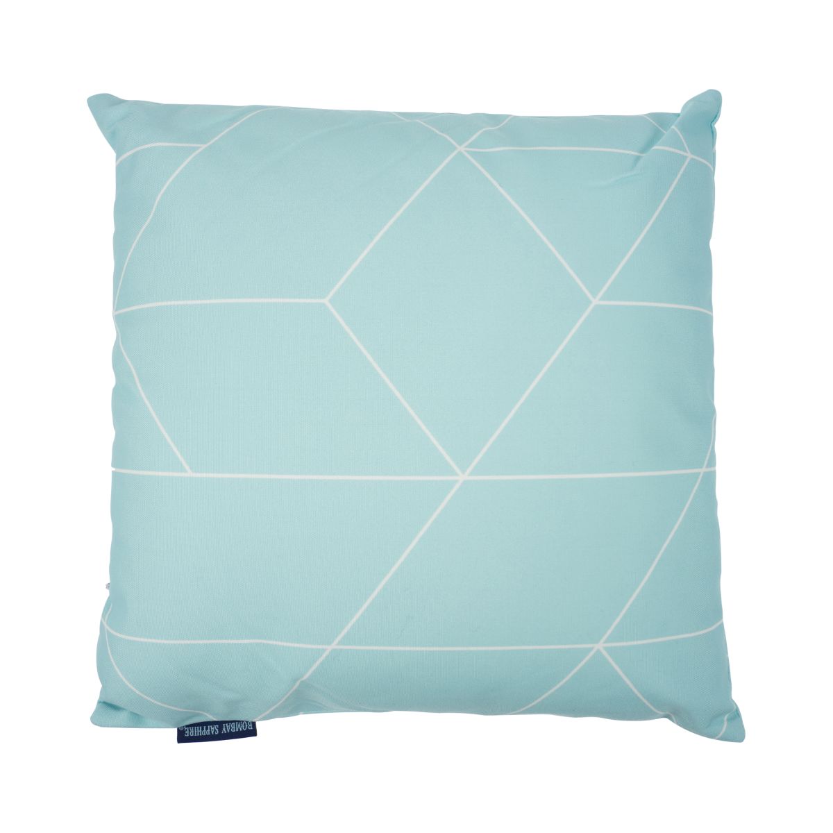 Cuscino Bombay Sapphire 40x40 cm reversibile blu chiaro per esterni, decorativo, per divano – Vista 2