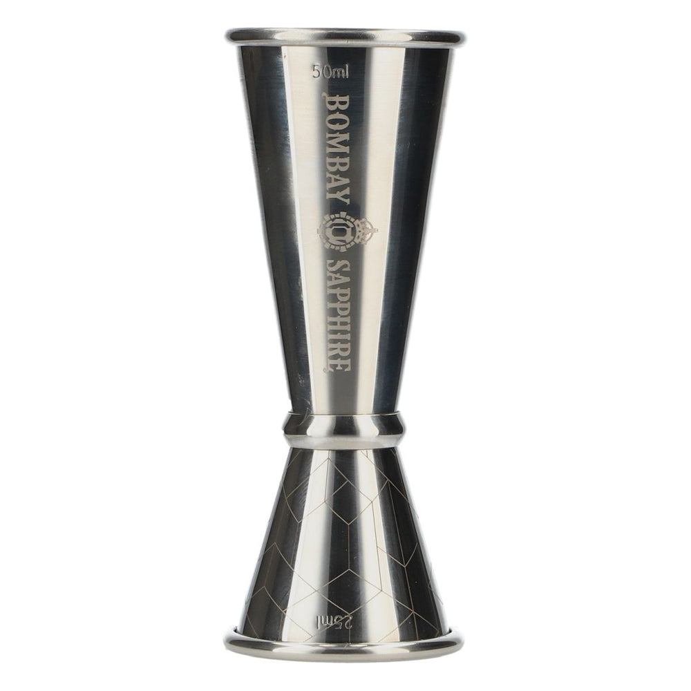 Bombay Sapphire Misurino Jigger Bonzer Barware Argento Acciaio inossidabile Accessori da bar