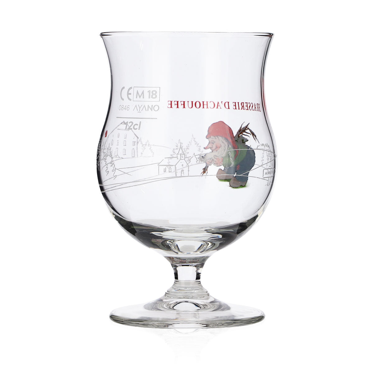 6 bicchieri da degustazione Brasserie D'Achouffe da 0,12 l con manico "Zwerg" – Vista 4