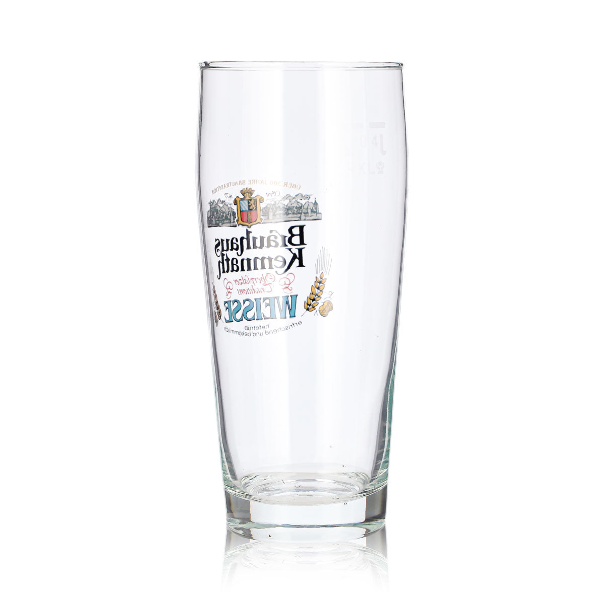 Bicchiere da birra Brauhaus Kemnath da 0,4 l, modello "Weisse" – Vista 4