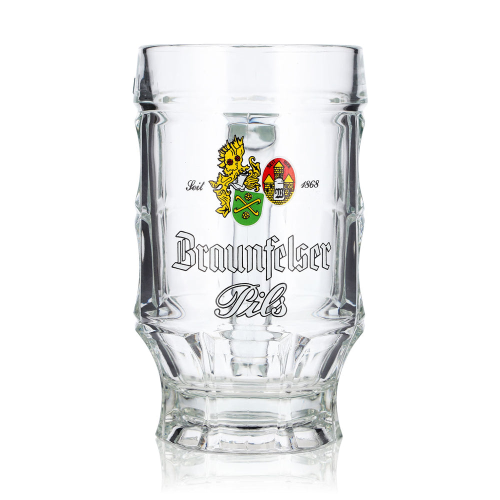 Bicchiere da birra Braunfelser da 0,4 l, modello "Krug Sahm"