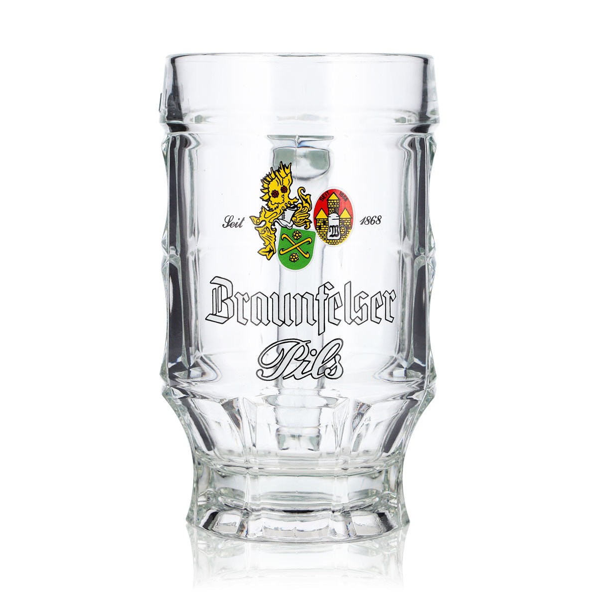 Bicchiere da birra Braunfelser da 0,4 l, modello "Krug Sahm"