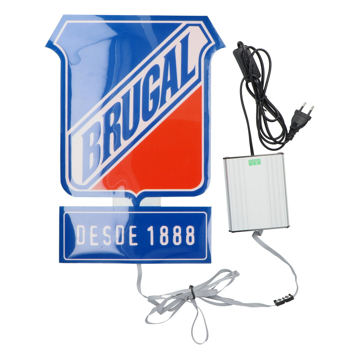 Insegna luminosa a LED Brugal Rum - Decorazione per bar - Regalo - Man Cave - 43 cm – Vista 6