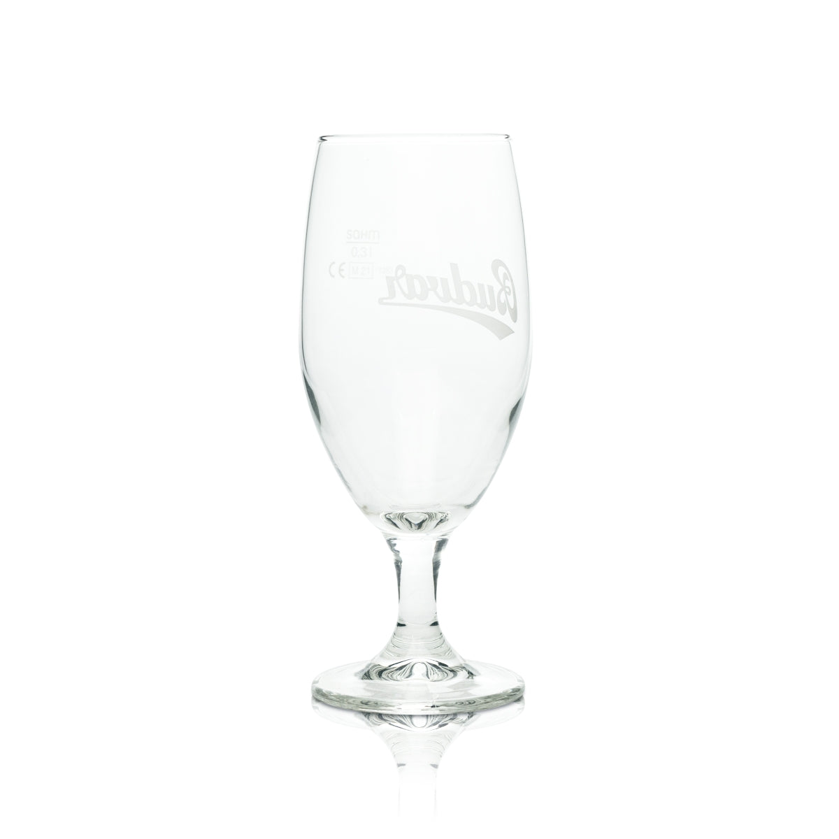 Bicchiere da birra Budweiser 0,3 l Coppa Budvar Vienna Sahm Tulipano Birrificio Bicchieri da birra Bar – Vista 2