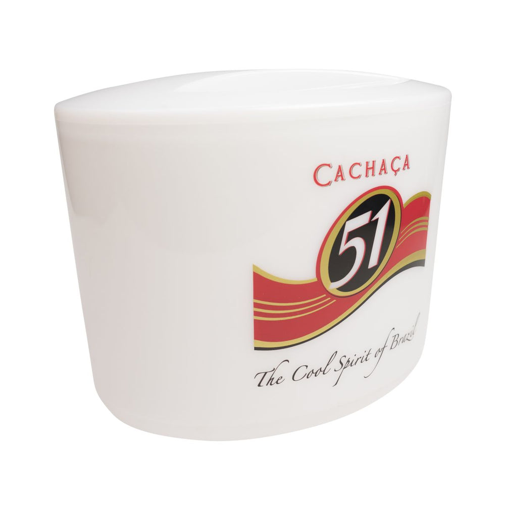 Cachaca 51 Raffredda bottiglie con coperchio Contenitore per cubetti di ghiaccio Box per il ghiaccio Raffredda bevande